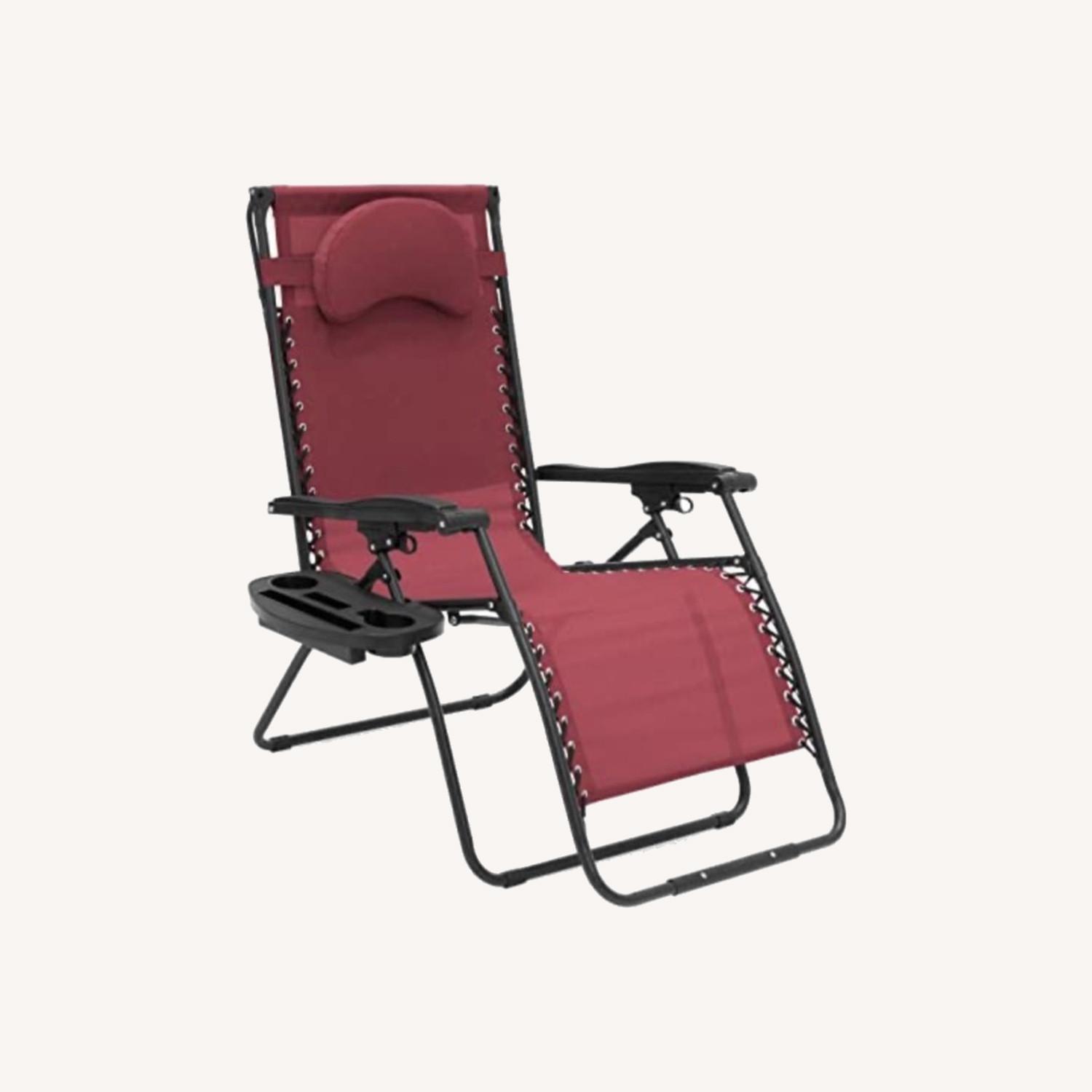 Zero Gravity Reclining Patio Chair - image-0