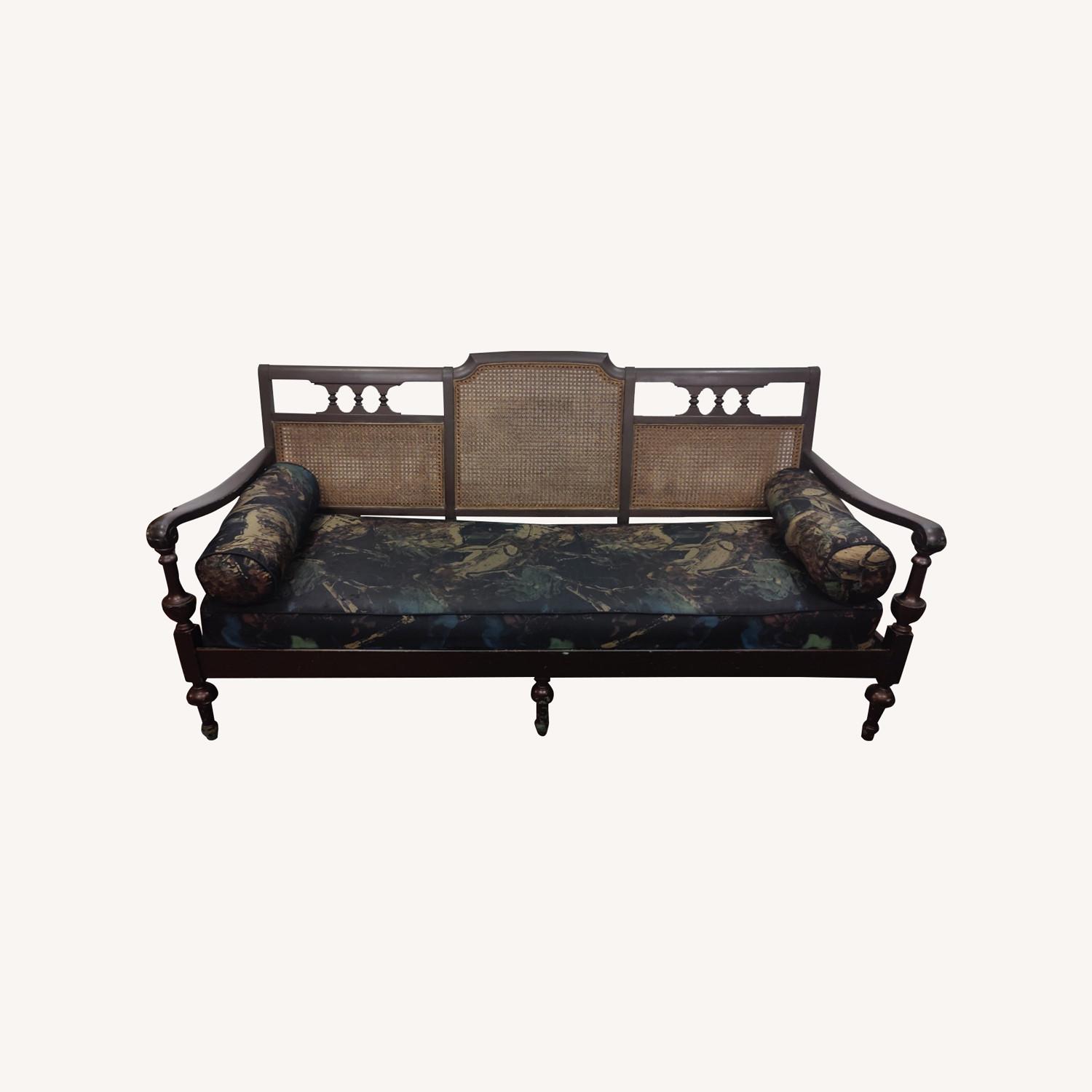 Antique Wooden Sofa - image-0