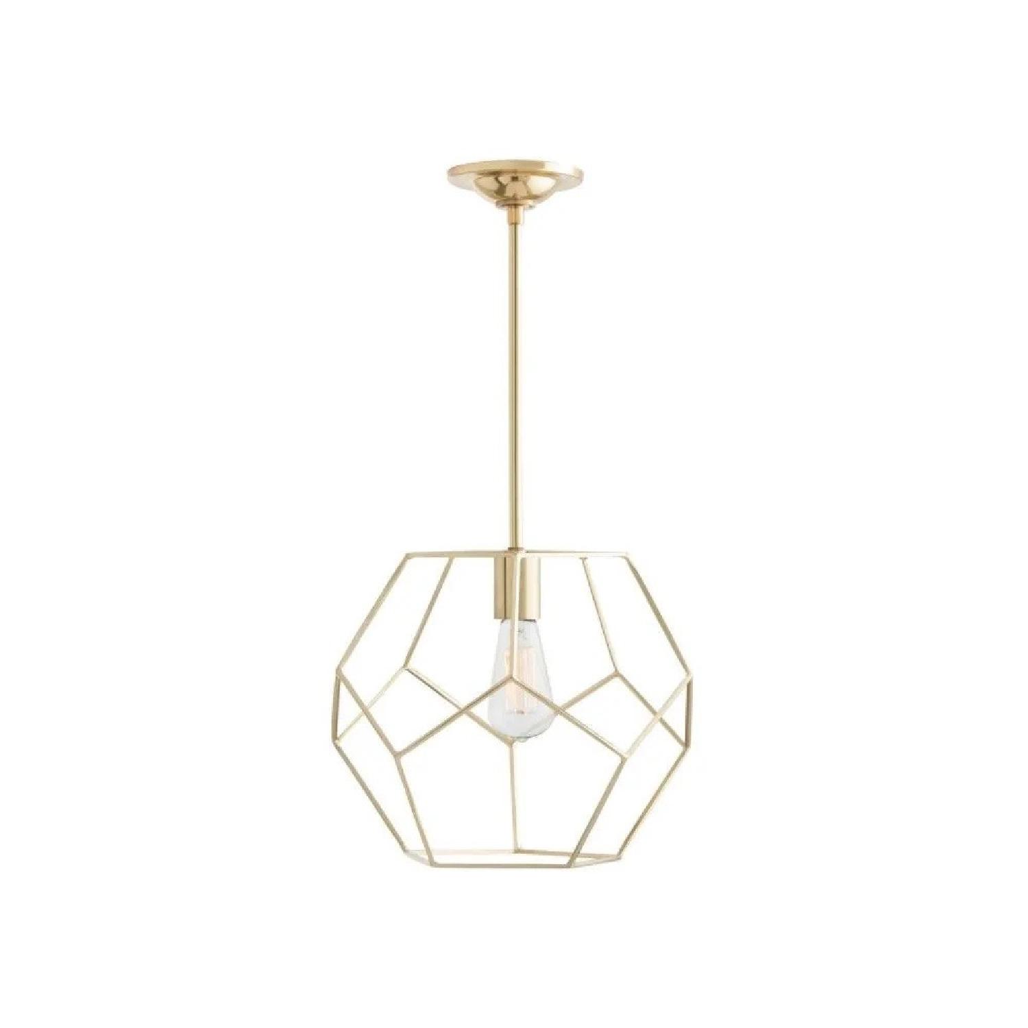 Arteriors Home Art Deco Statement Pendant Mara Ceiling Light - image-3