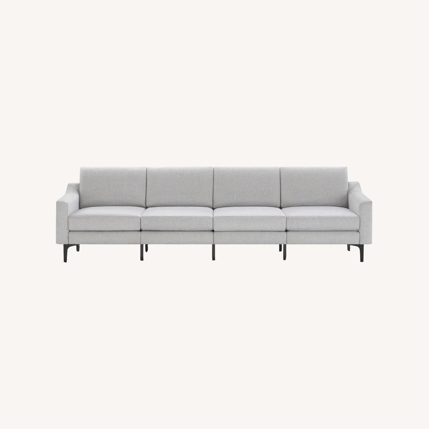 Burrow Nomad Crushed Gravel King Sofa - image-0