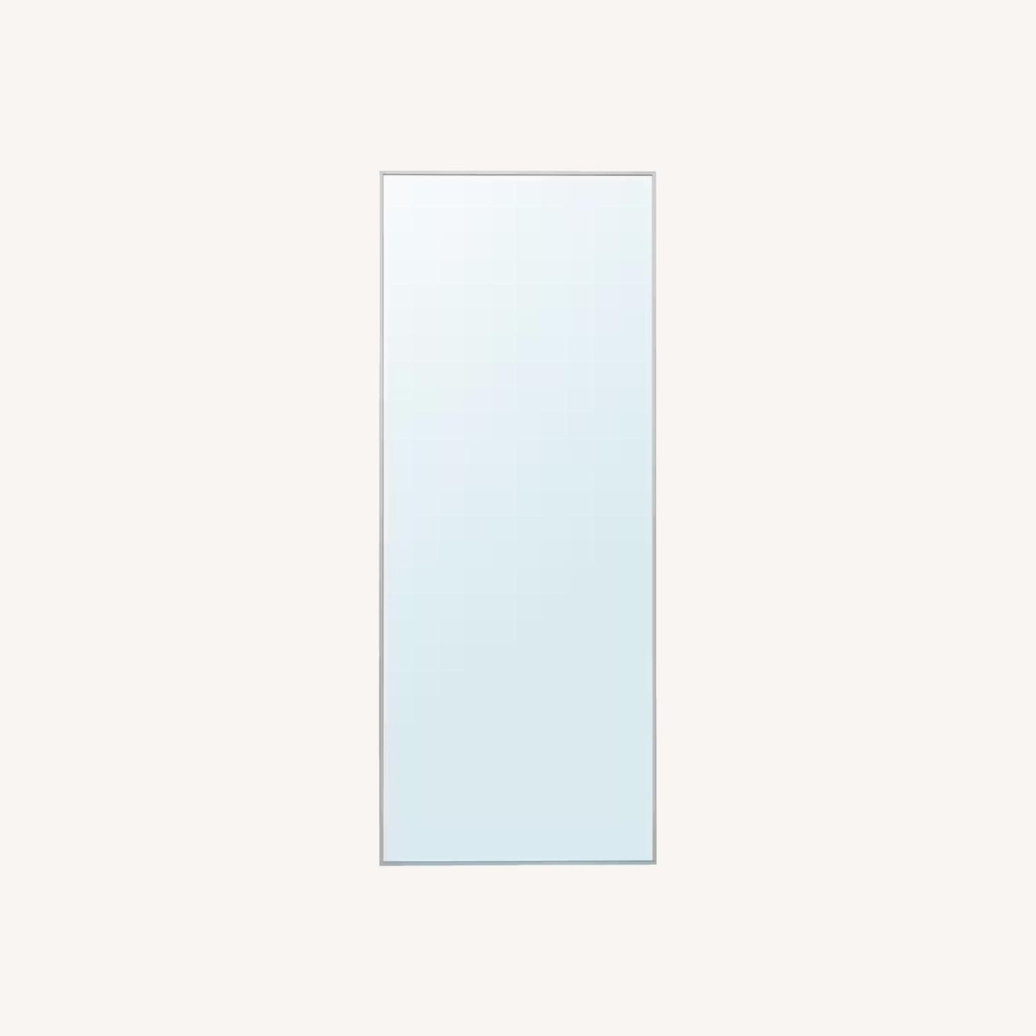 IKEA Large Aluminum Wall Mirror AptDeco