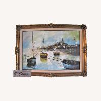 Oil Painting B Canon Seascape 44 X 32