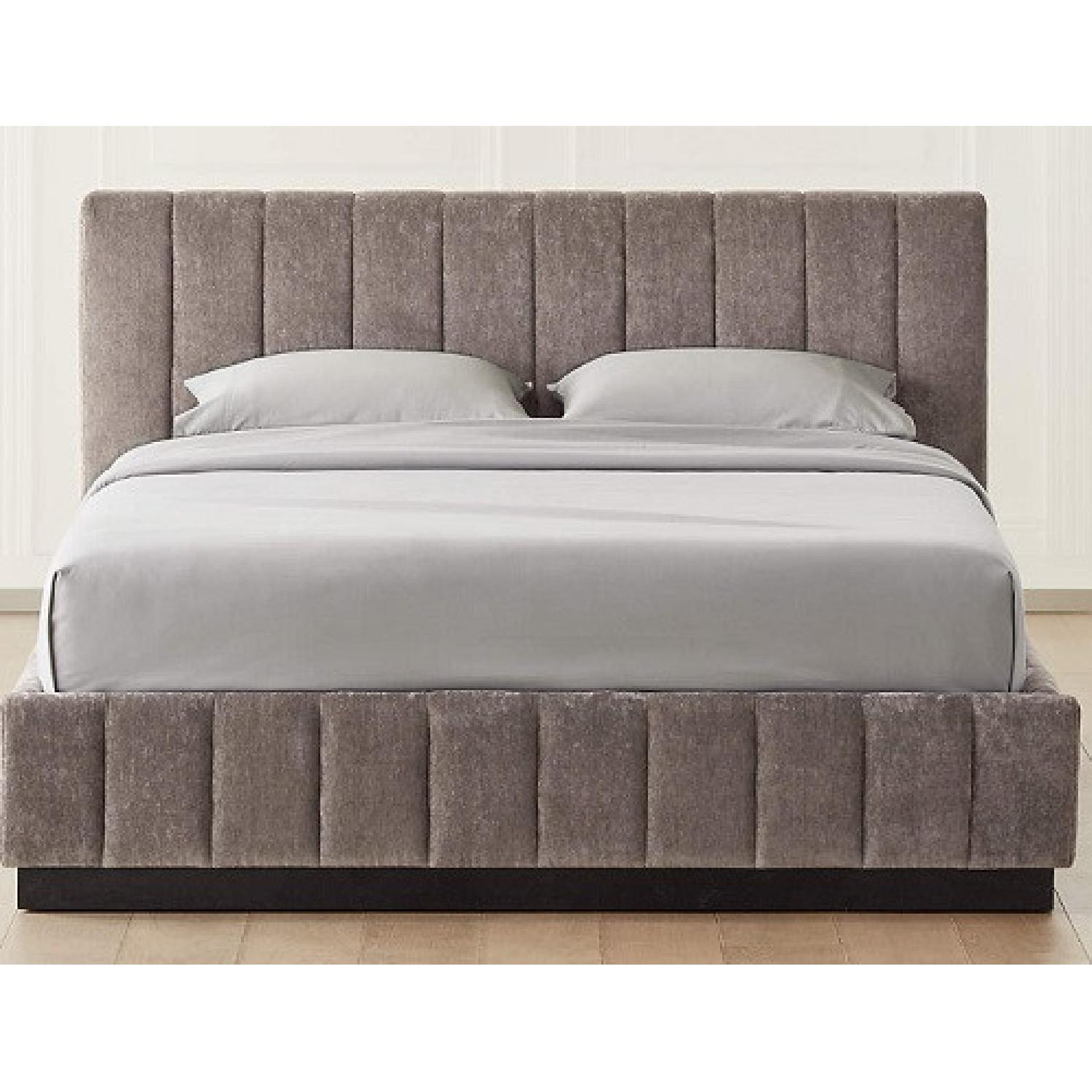 CB2 Forte Grey Queen Bed - image-5