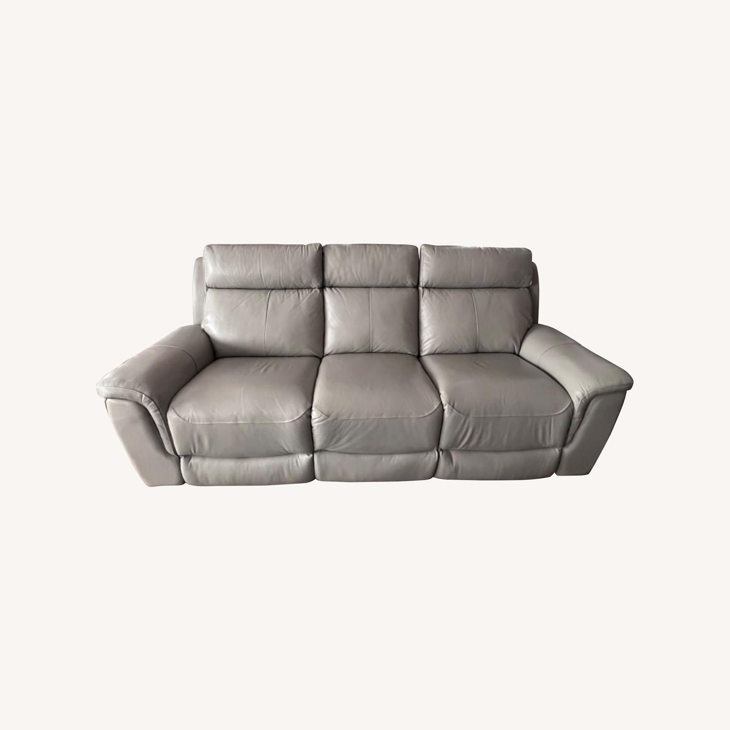 Raymour & Flanigan Power Recliner Sofa - AptDeco