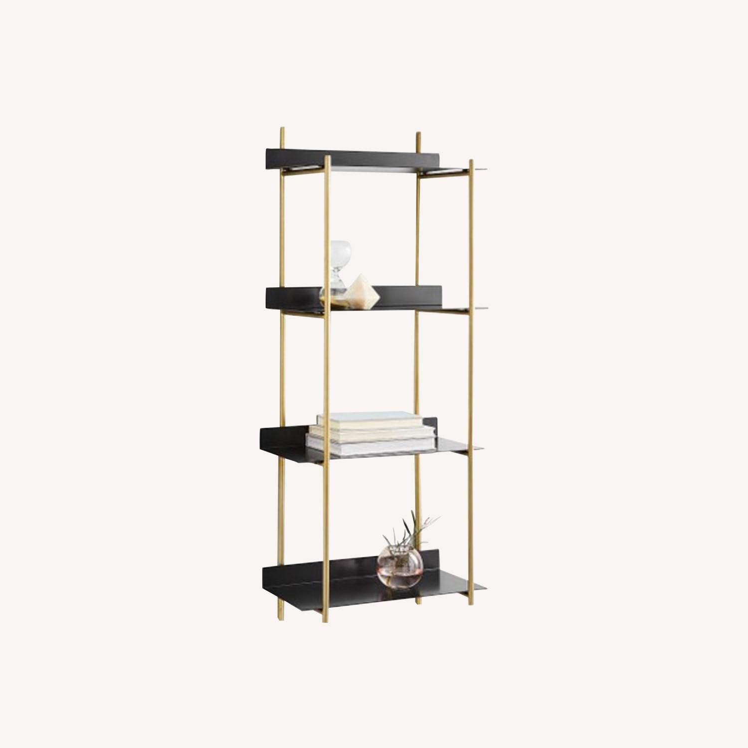 West Elm Floating Lines 4 Wall Shelf AptDeco