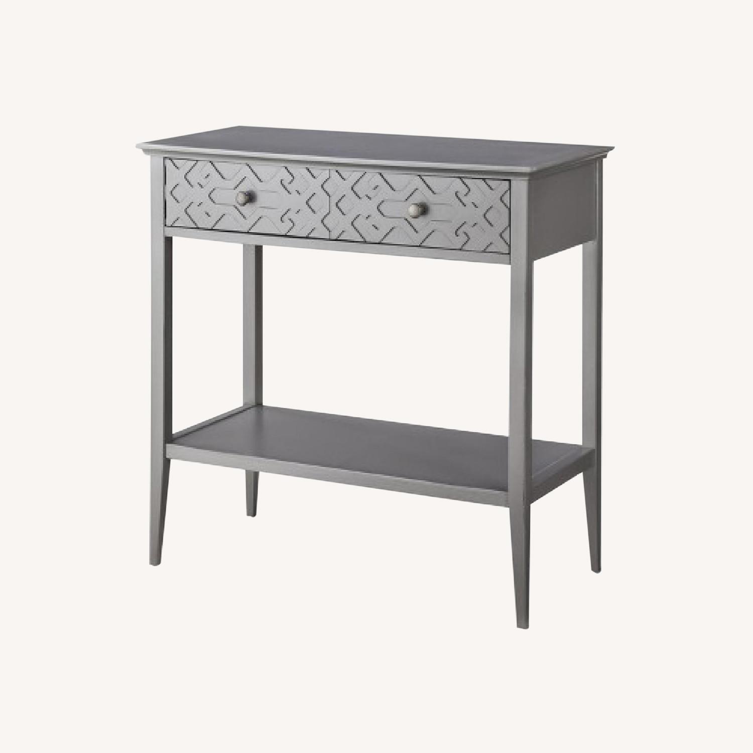 Target Threshold Fretwork Console Table AptDeco