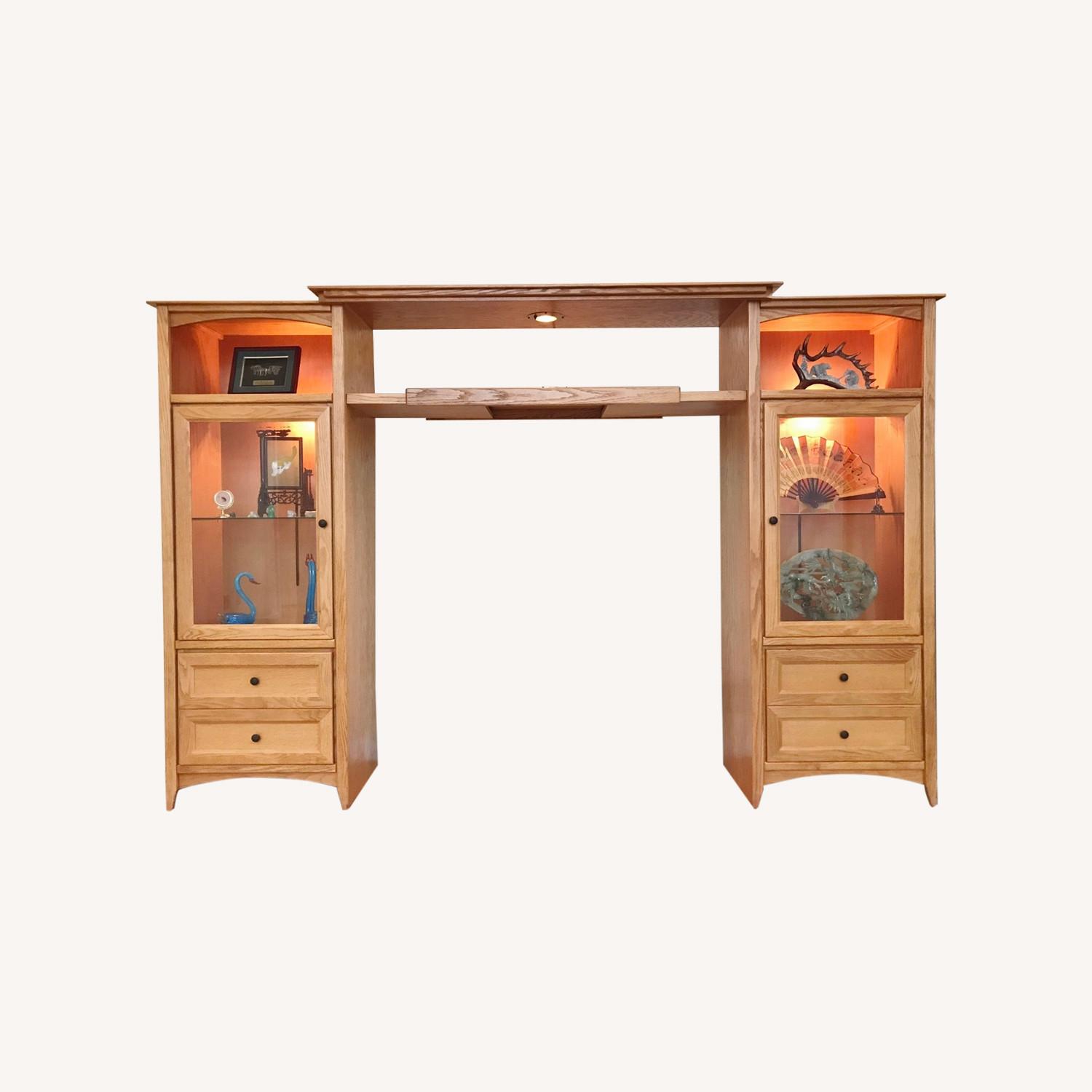 Entertainment Center (TV) with Lighting - image-0