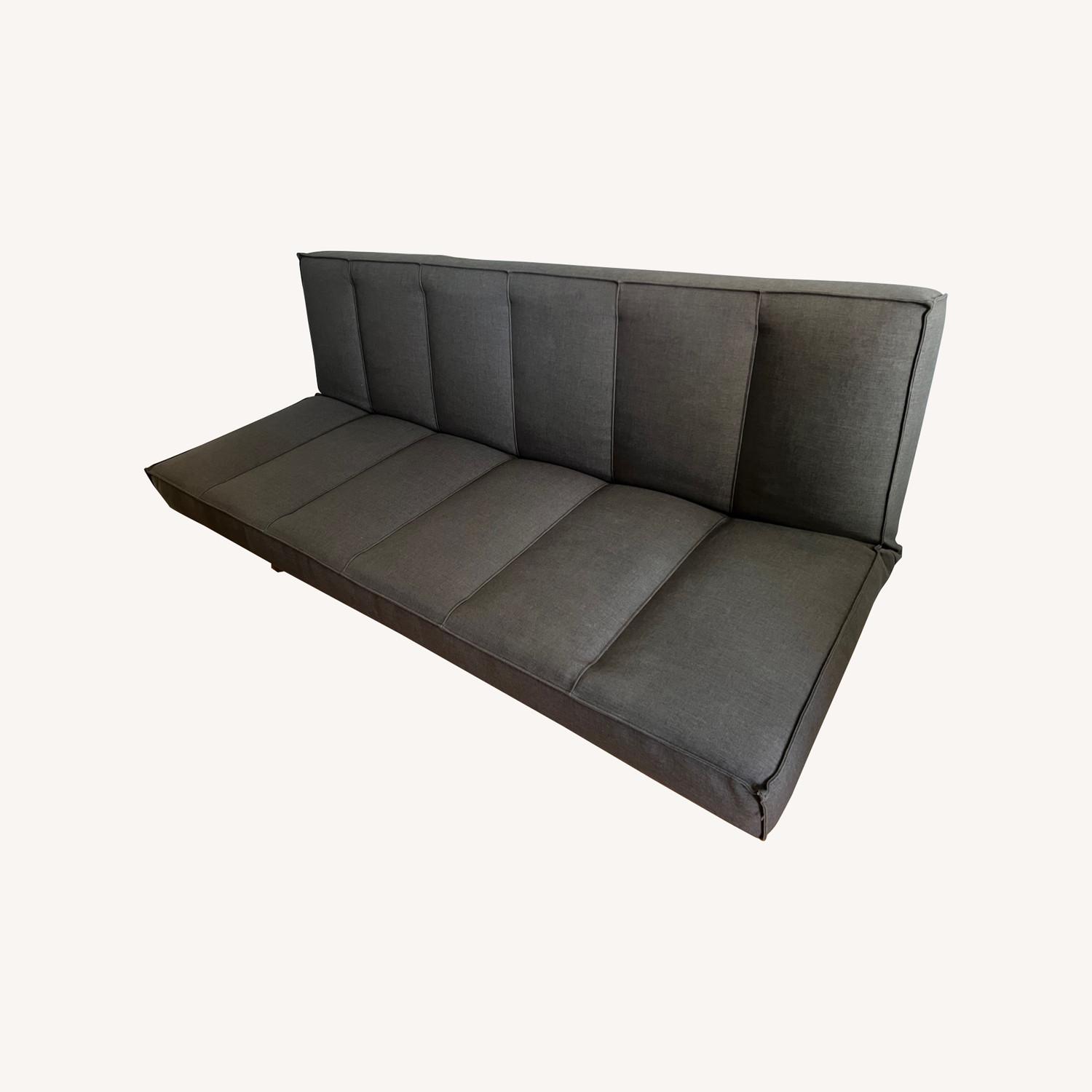 CB2 Flex Gravel Sleeper Sofa AptDeco