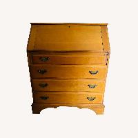 1950s Vintage Secretary Desk by Barbo’s Furniture