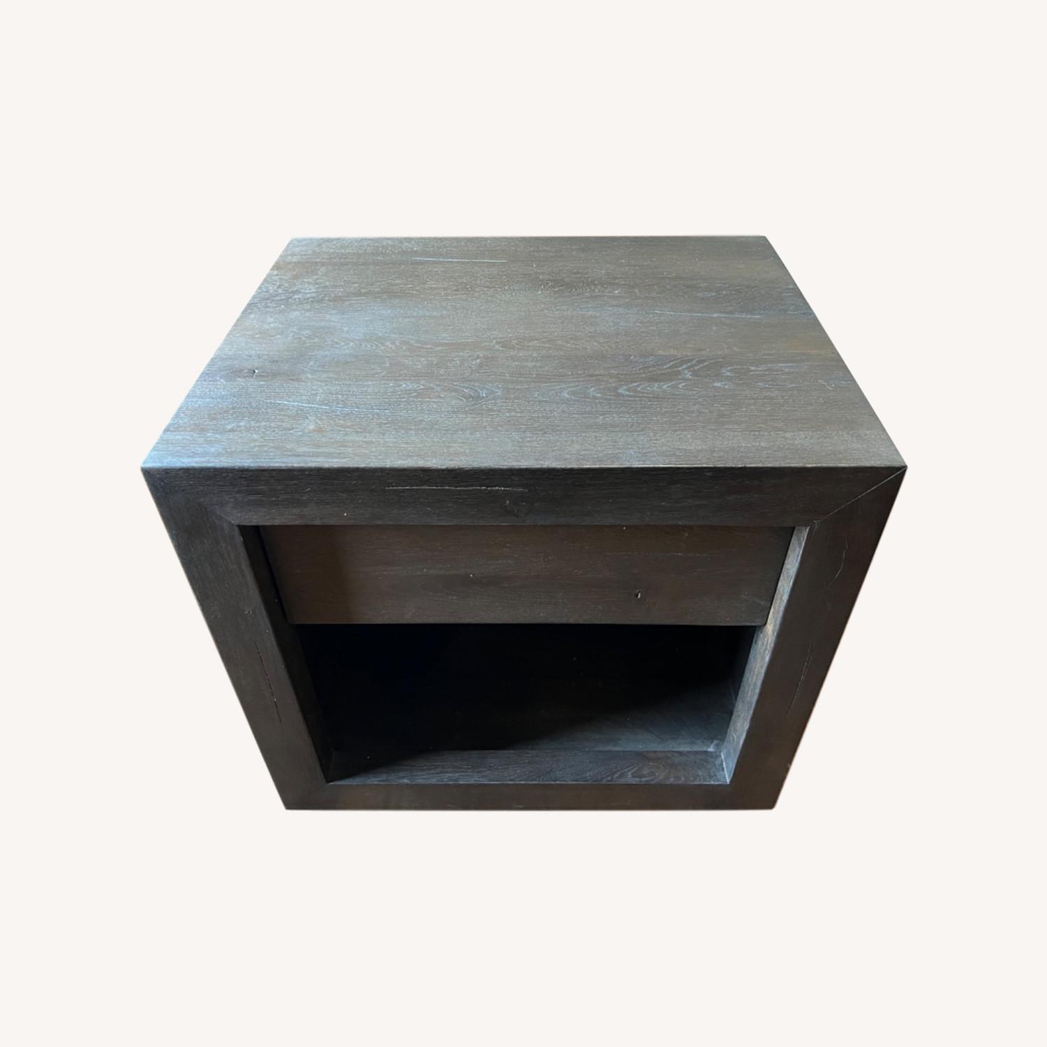 Restoration Hardware Bedside End Table AptDeco