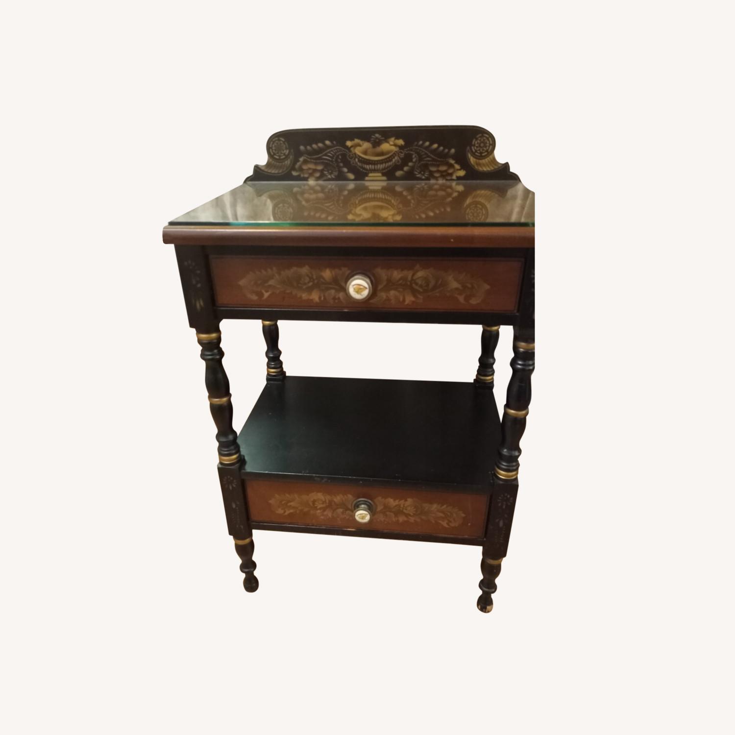 Hitchcock Furniture Side Table AptDeco