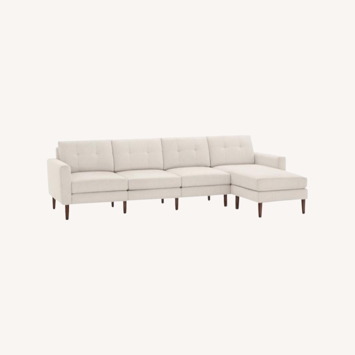 Burrow Modern Modular Sectional Couch AptDeco