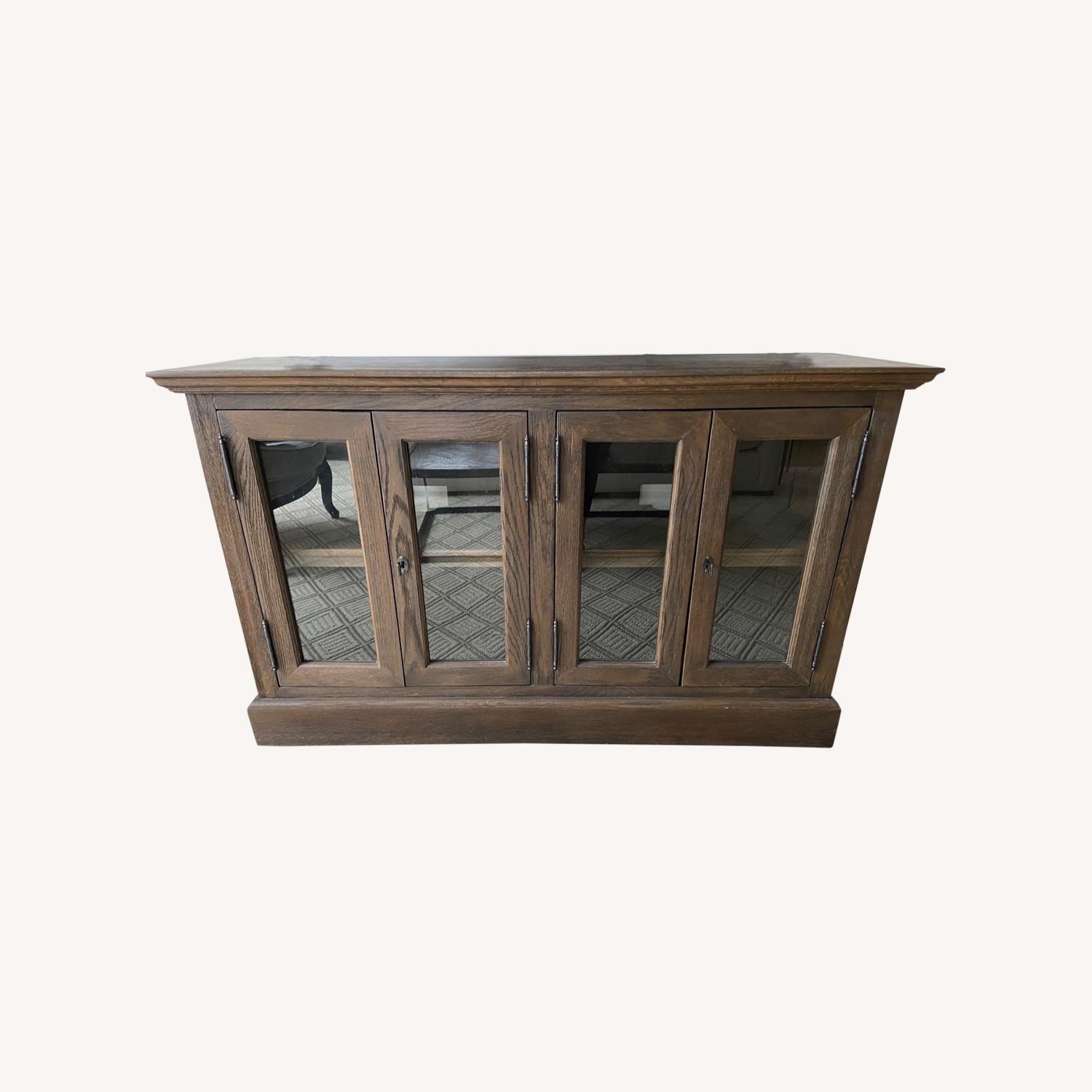 Restoration Hardware French Casement Media Console - image-0
