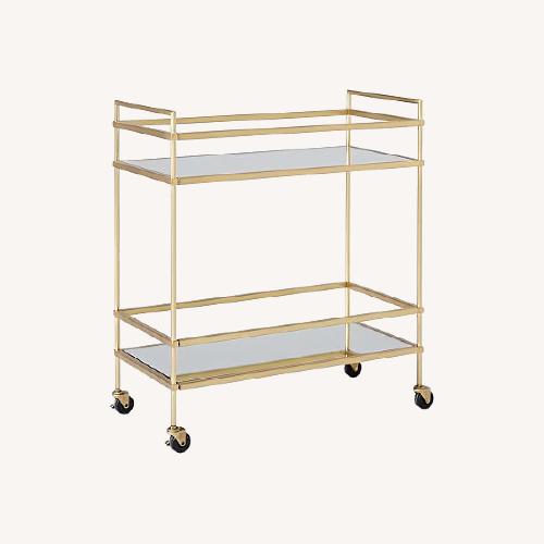 Used West Elm Terrace Bar Cart (28") for sale on AptDeco