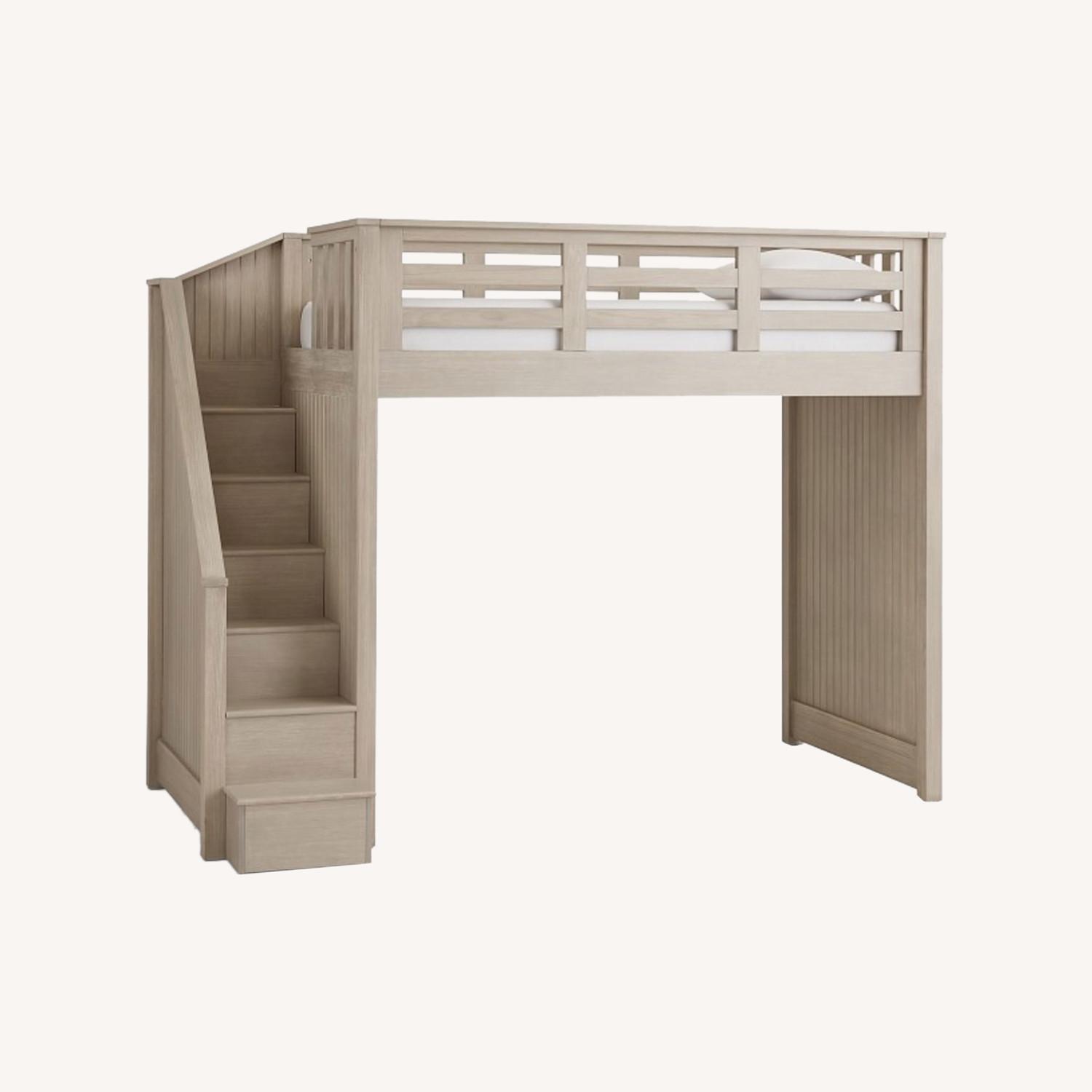Pottery Barn Catalina Stair Loft Twin Bed AptDeco