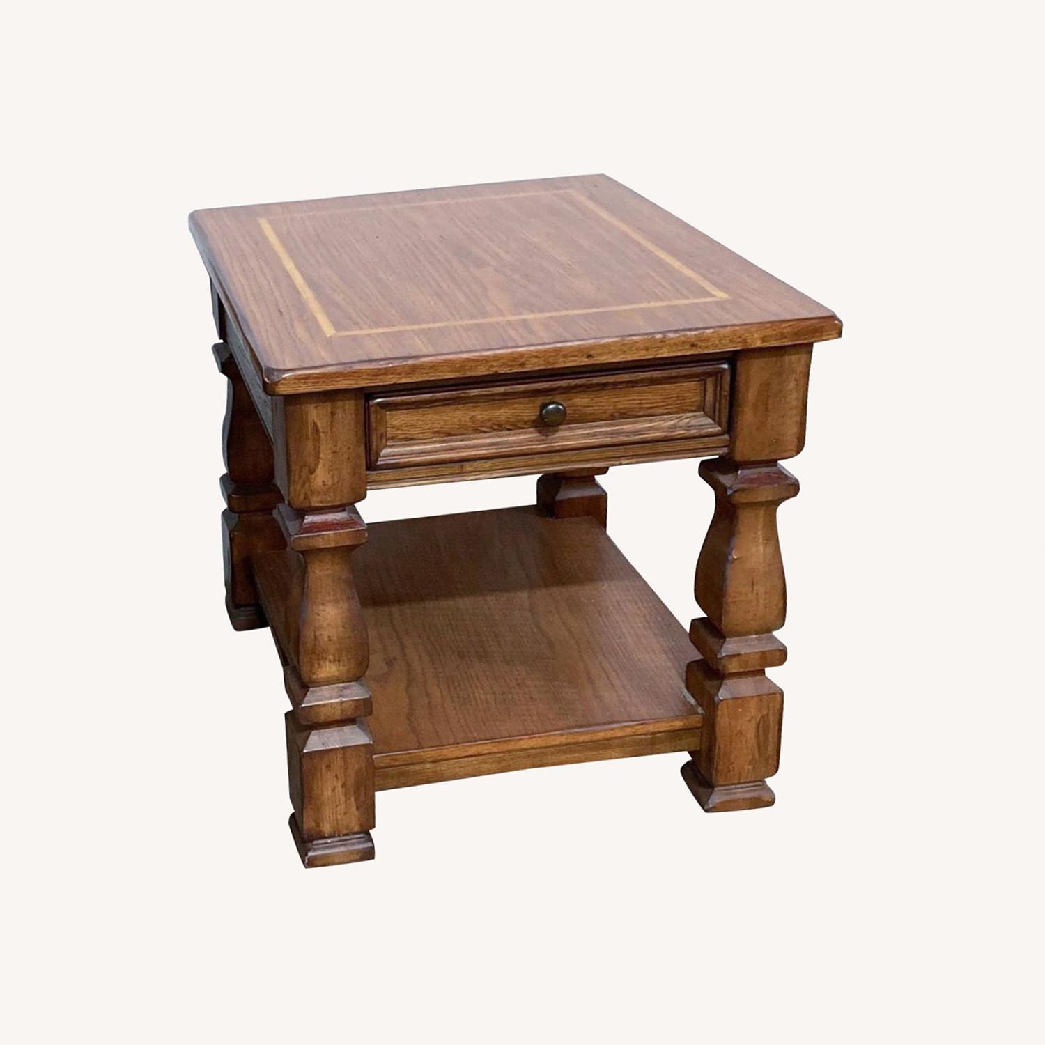 Pair of Eddie Bauer Home by Lane End Tables AptDeco