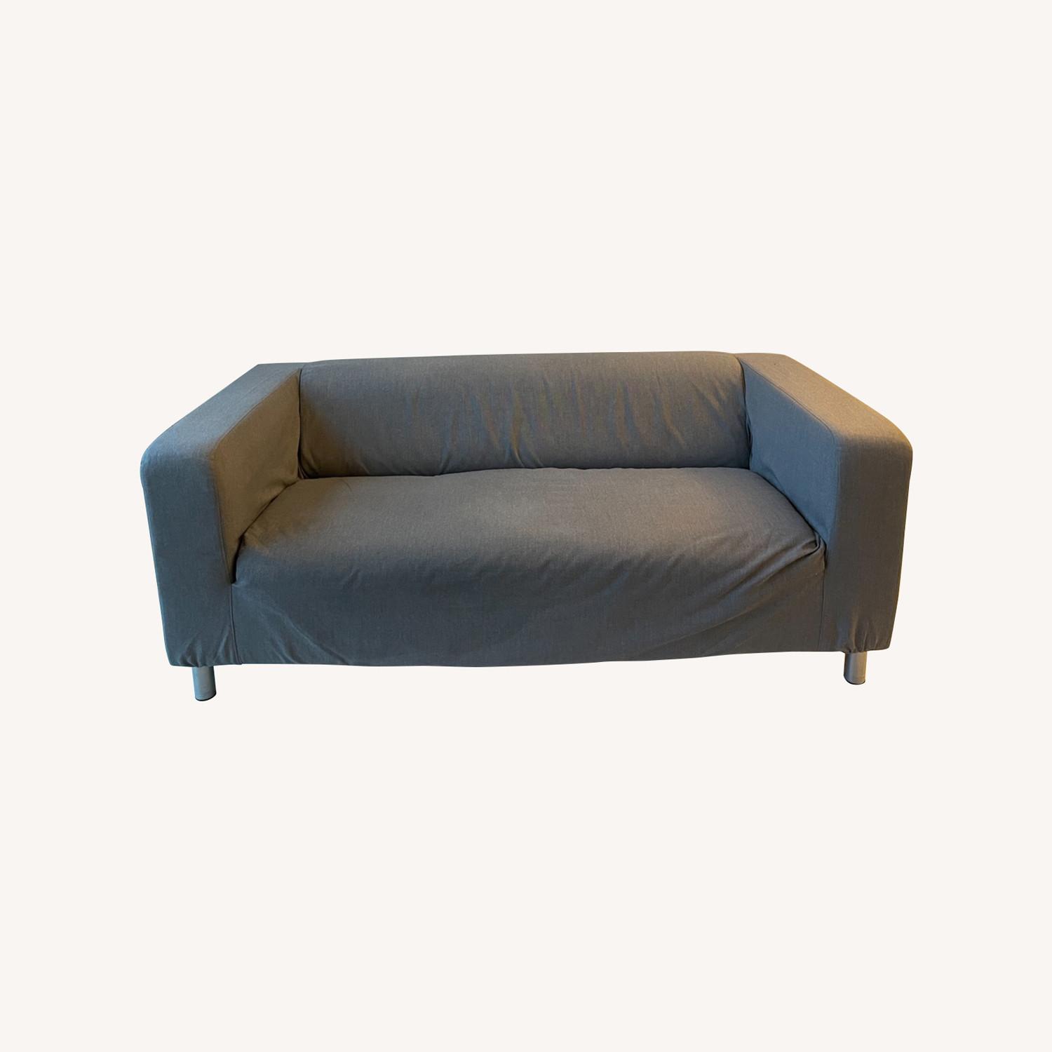IKEA KLIPPAN Loveseat, Gray AptDeco