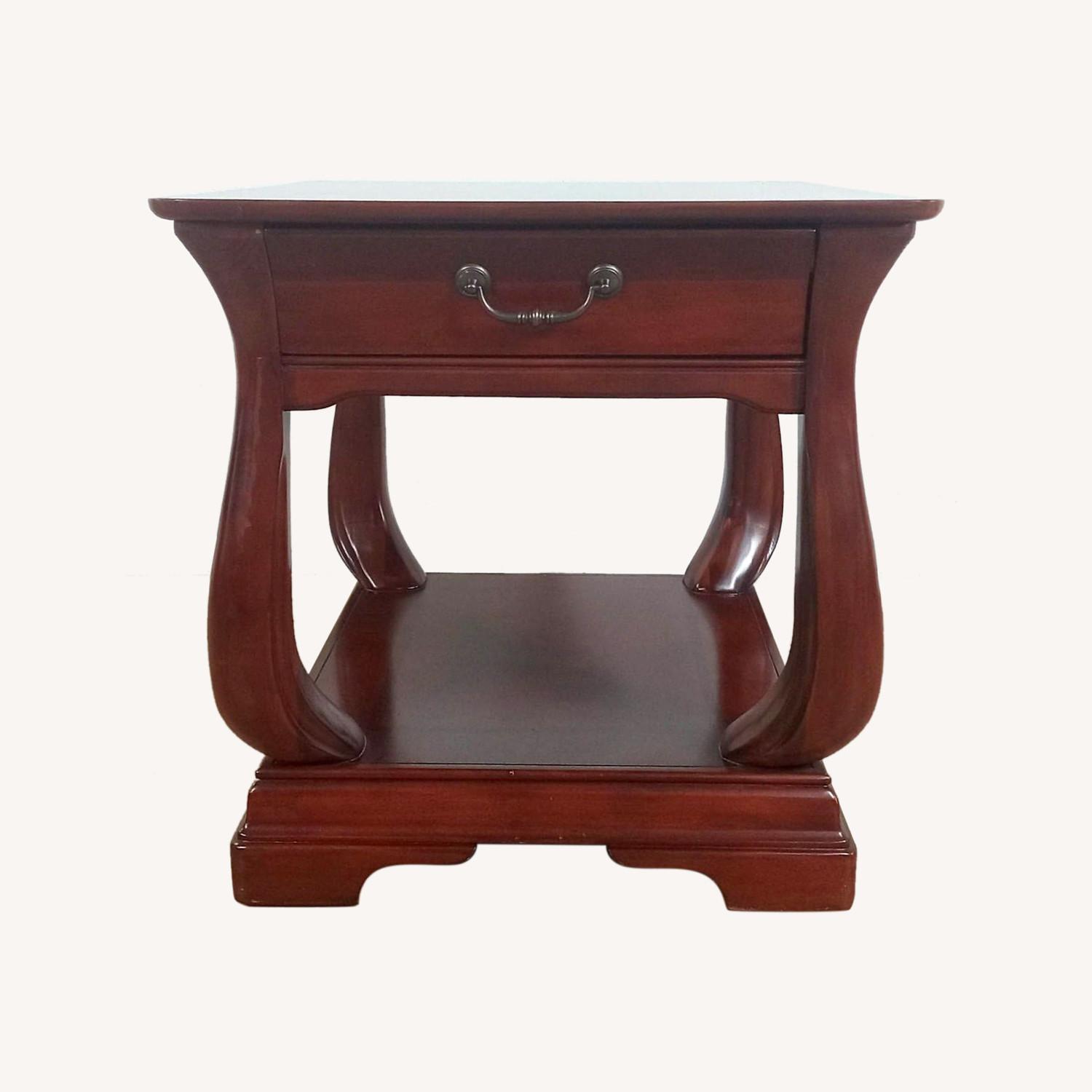 Haverty's One Drawer End Table AptDeco