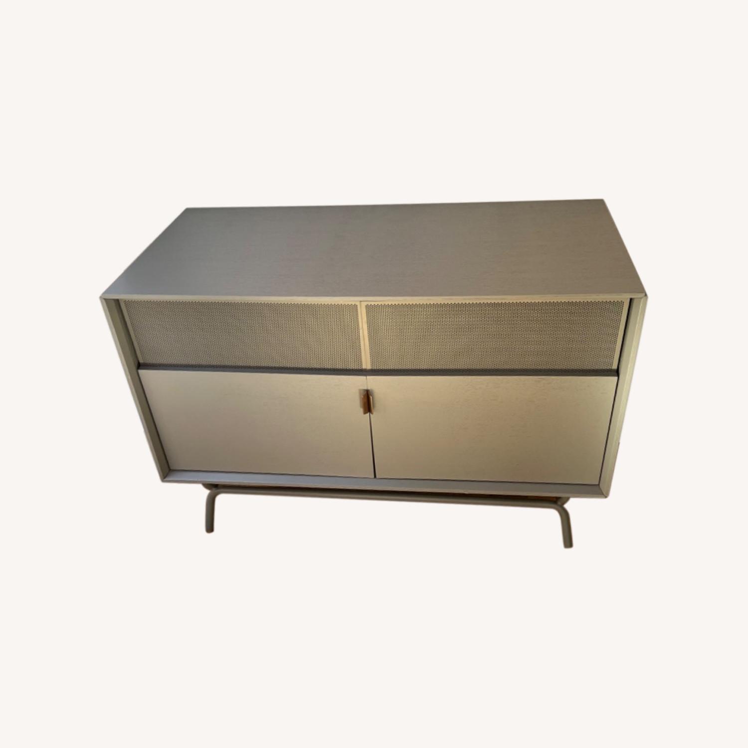 Blu Dot Grey Media Console AptDeco