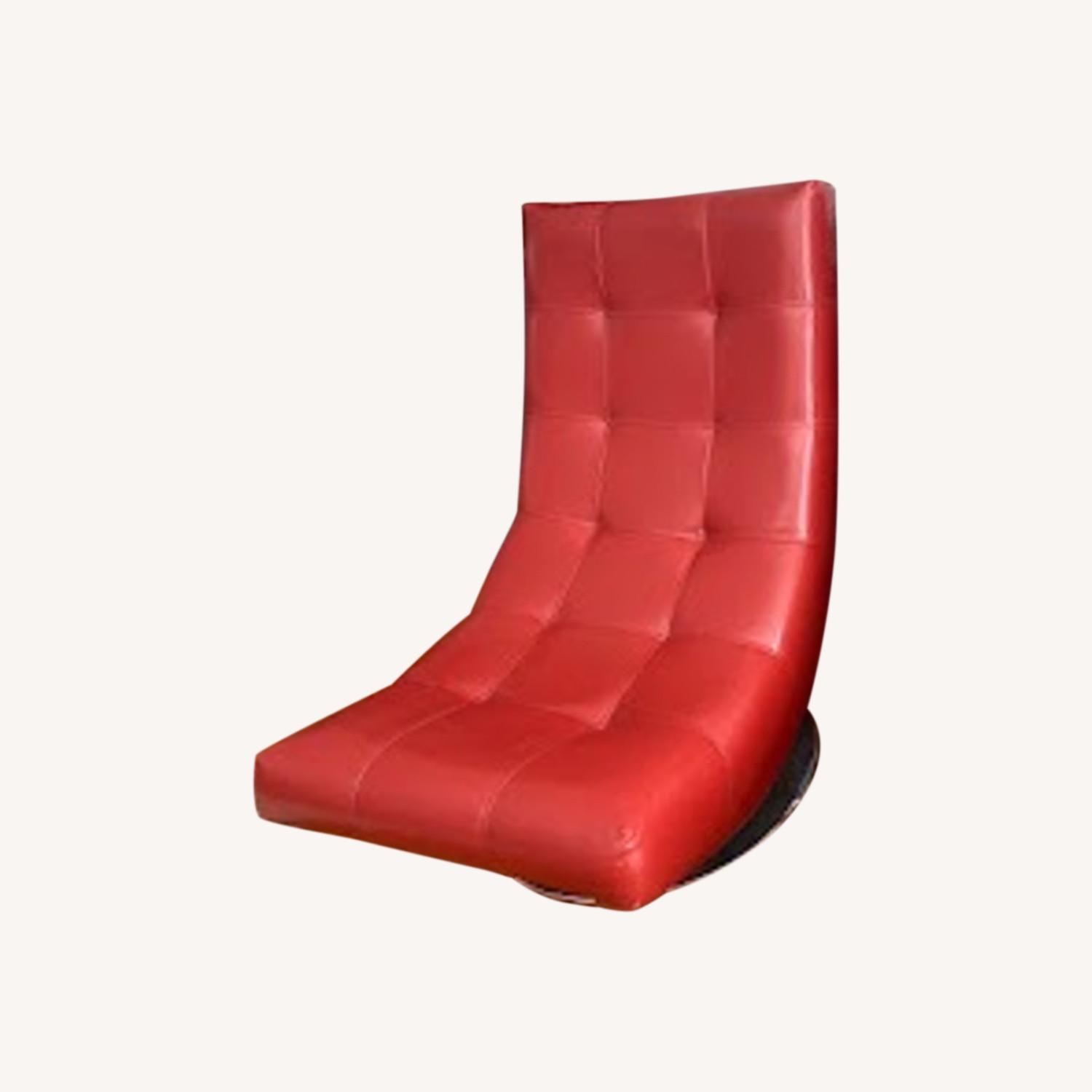 Furniture of America Trinidad Swivel Accent Chair AptDeco