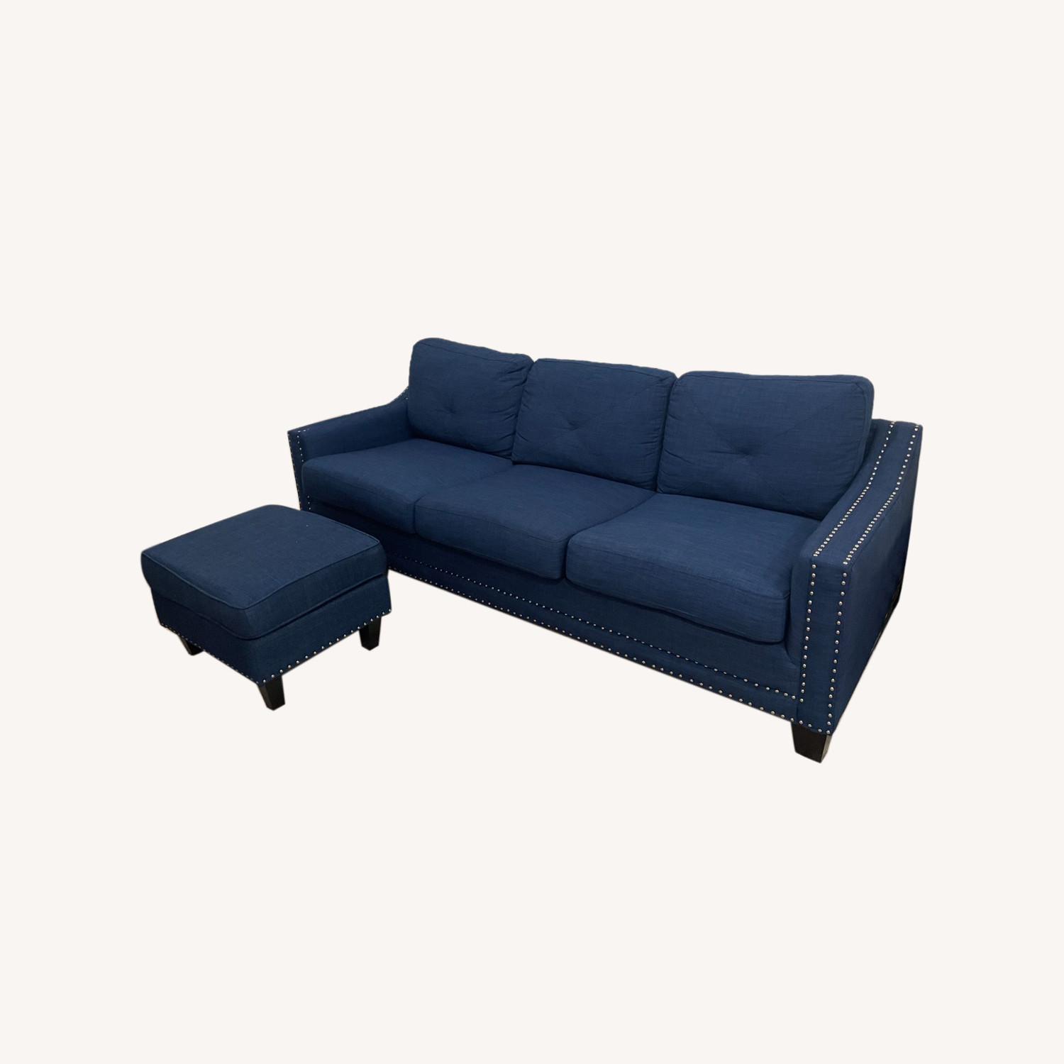 Wayfair Sofa + Ottoman AptDeco