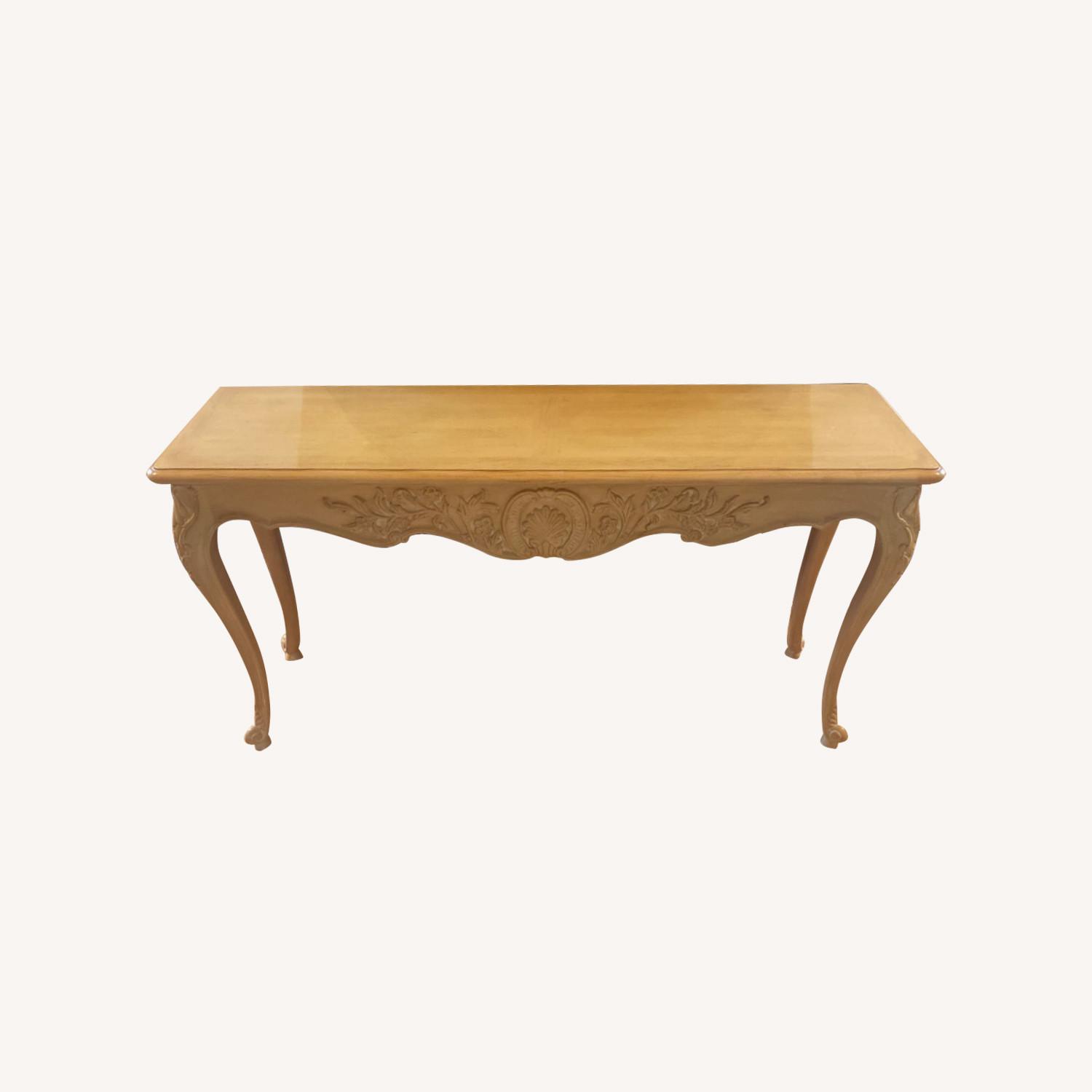 Henredon Sofa Table AptDeco