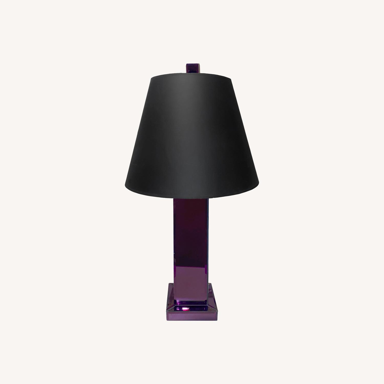 Bungalow 5 Purple Mirrored Table Lamp - image-0