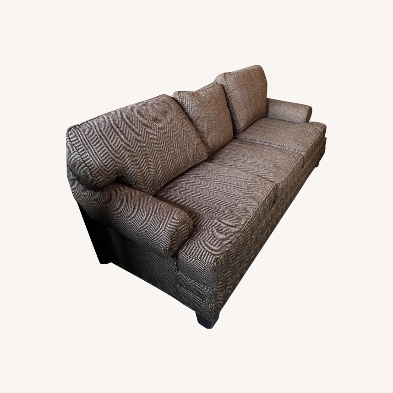 Lexington Home Brown Fabric Sofa AptDeco