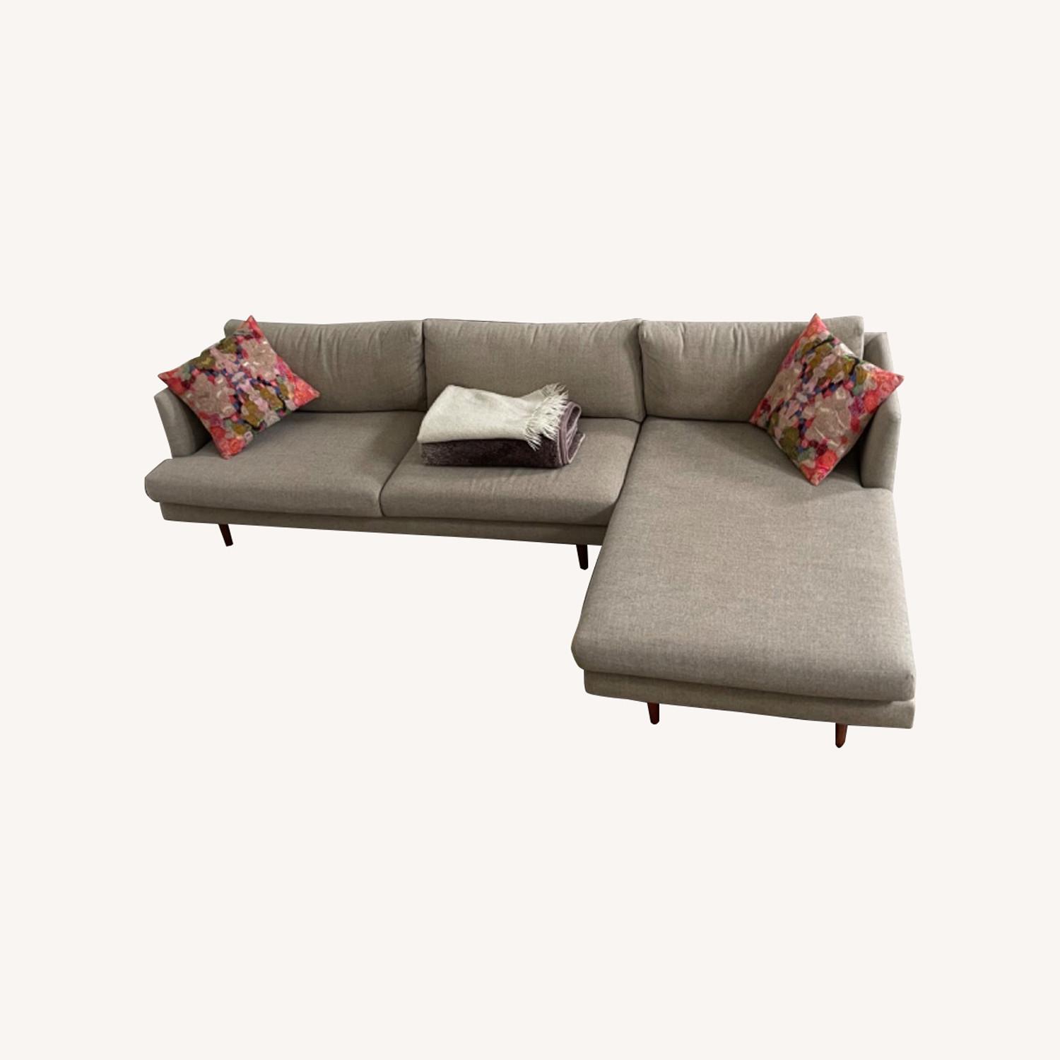 AllModern Mid Century Modern Comfy Couch - image-0
