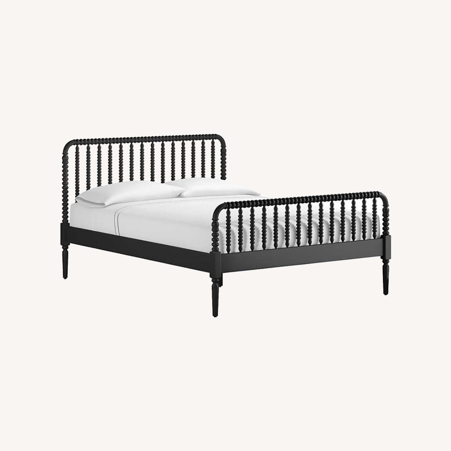 Crate and Barrel Jenny Lind Black Bed AptDeco