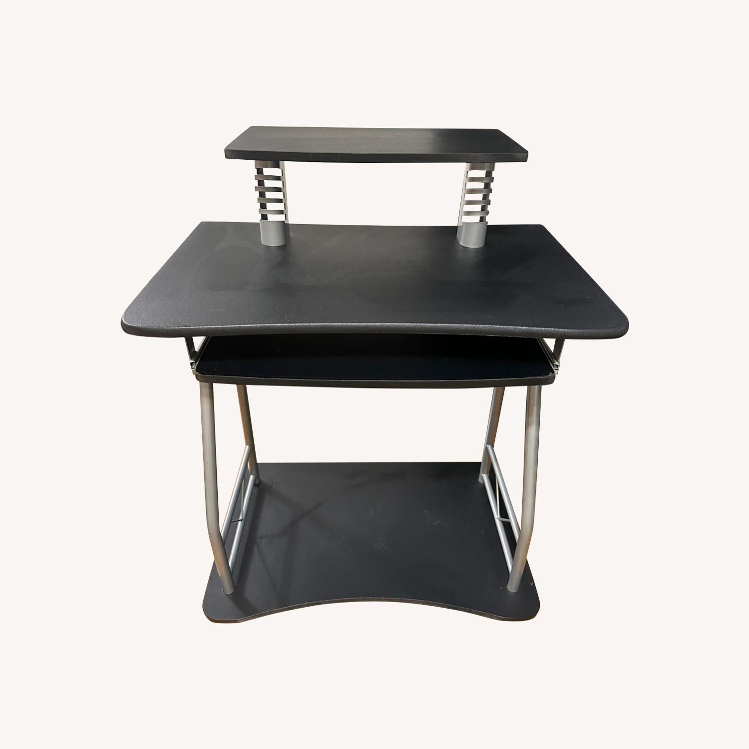 Black Computer Desk AptDeco