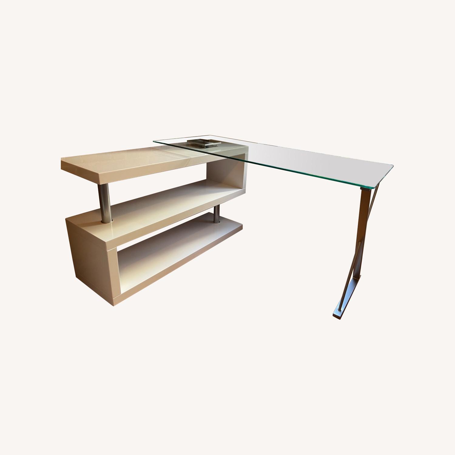 Wayfair Lachlan Reversible LShape Executive Desk AptDeco