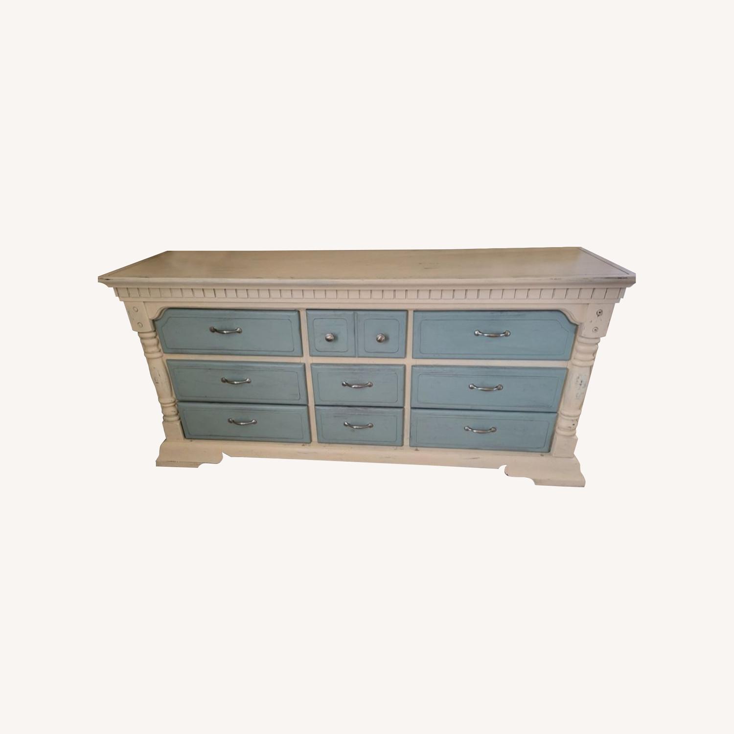Solid Wood Honey Pine Dresser AptDeco
