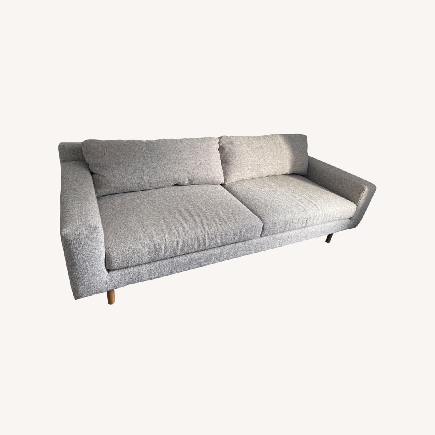 West Elm Eddy Gray Sofa - image-0