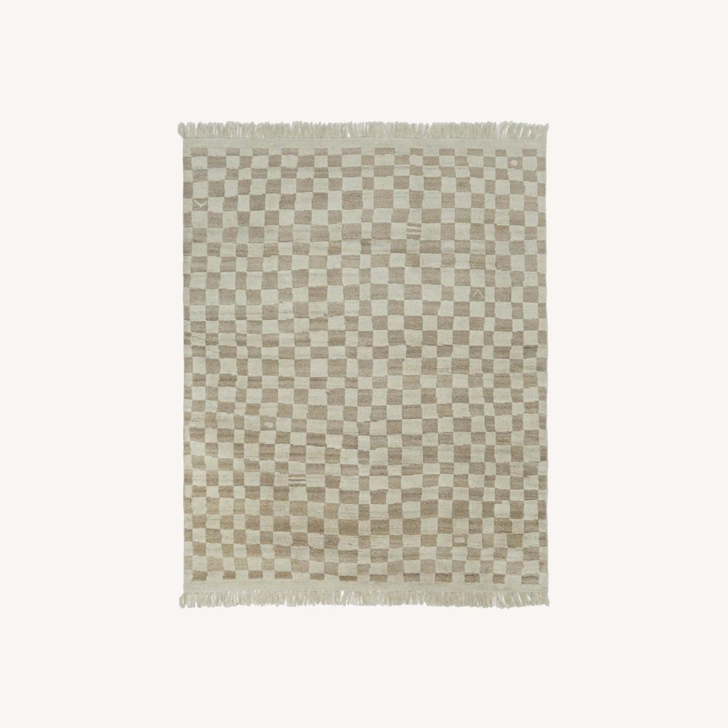Irregular Checkerboard Rug by Sarah Sherman Samuel - image-0