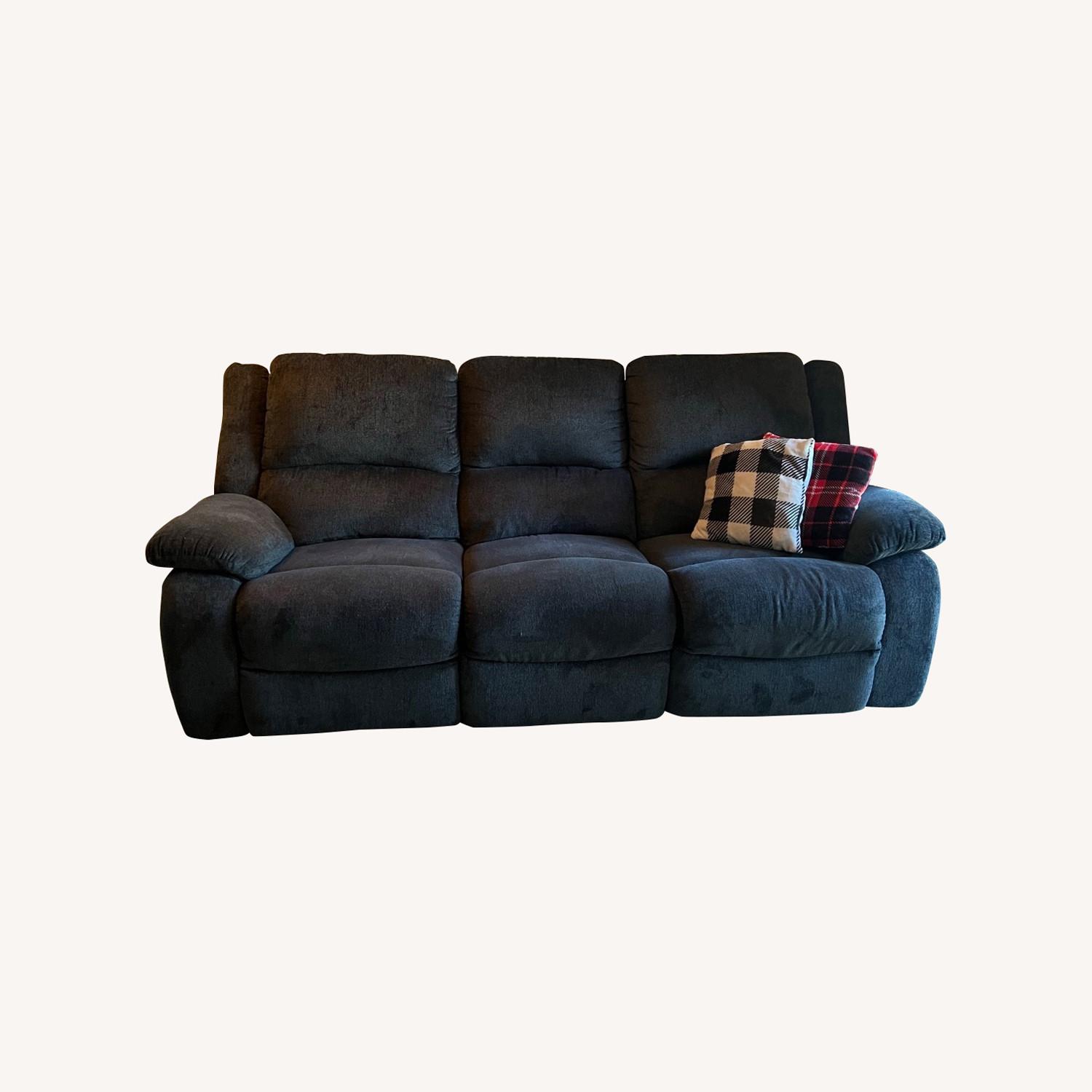 Plush Recliner Sofa AptDeco