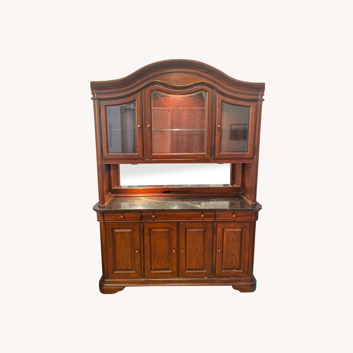 Legacy Classic Heritage Buffet & China Hutch AptDeco