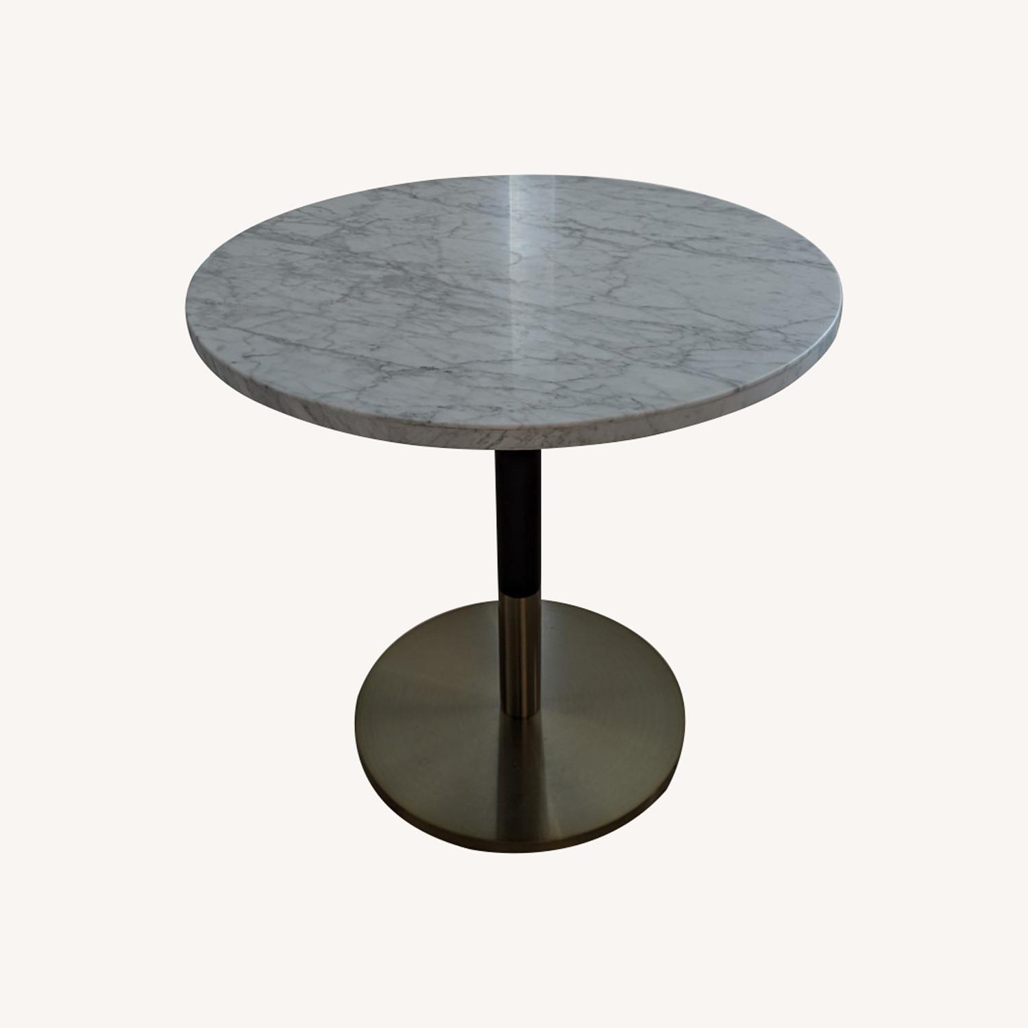 West Elm Marble Dining Table - image-0