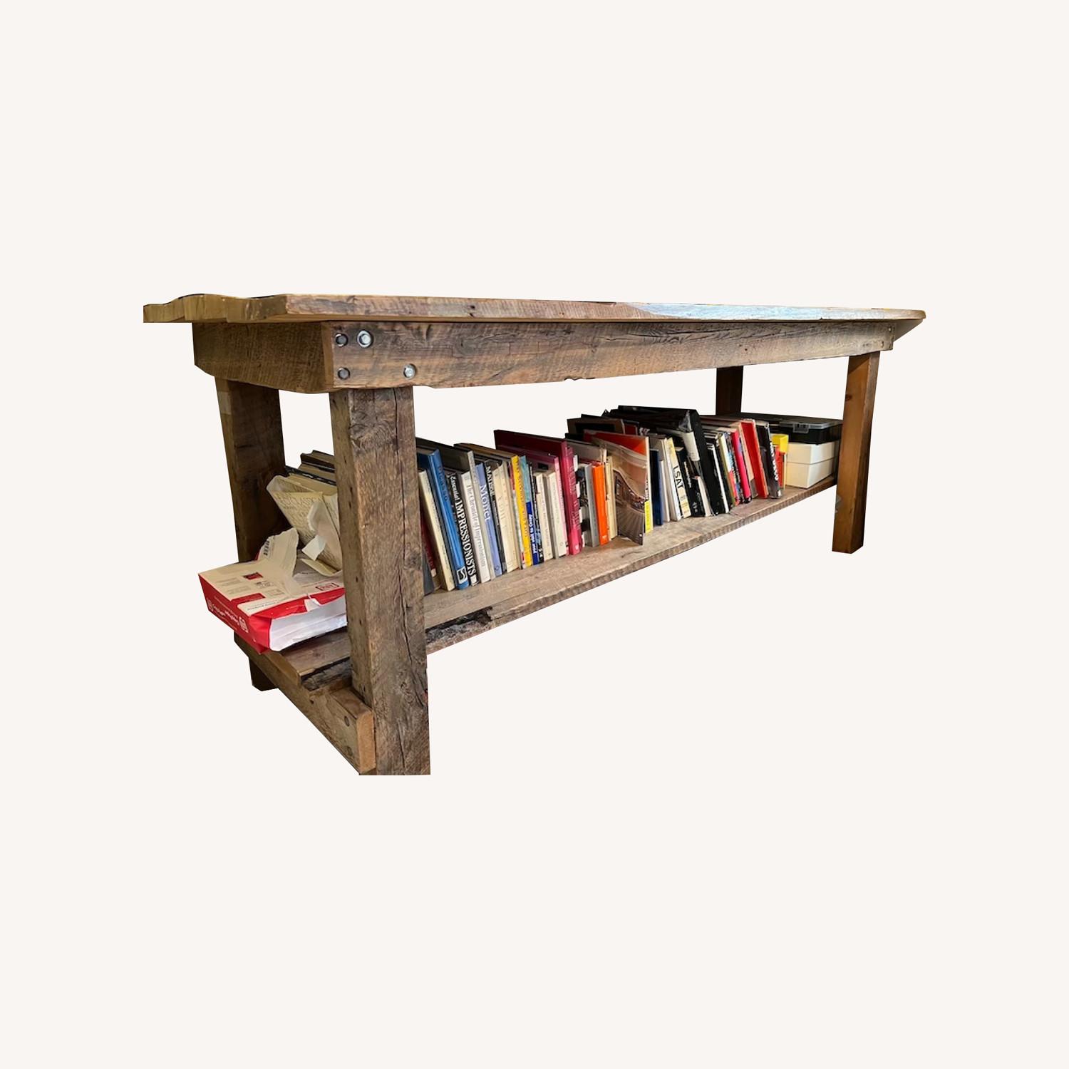 Restoration Hardware-Style Large Farmhouse Table - image-0