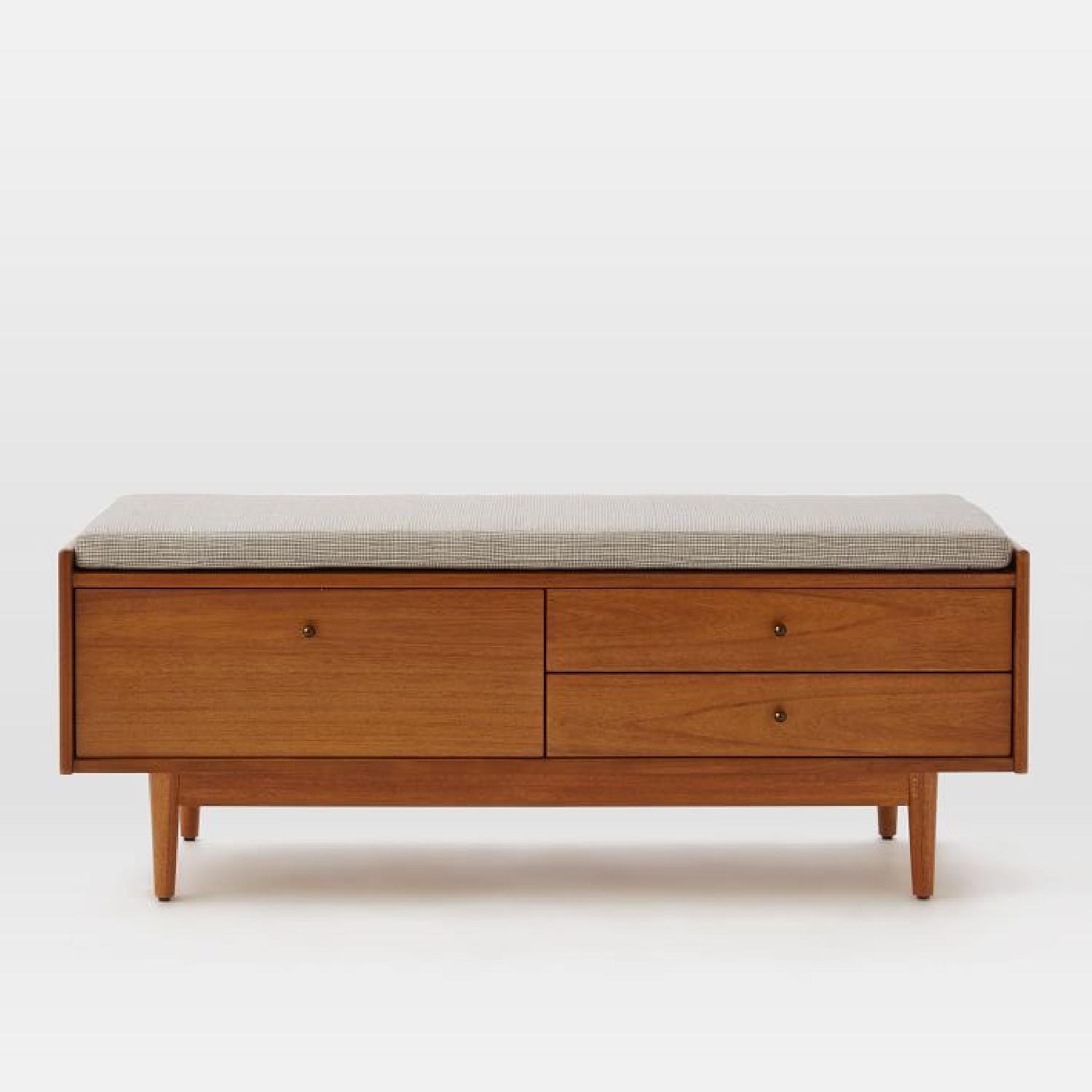 West Elm Mid-Century Entryway Bench - image-5