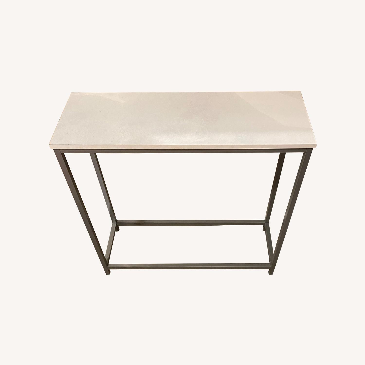 White Console Table AptDeco