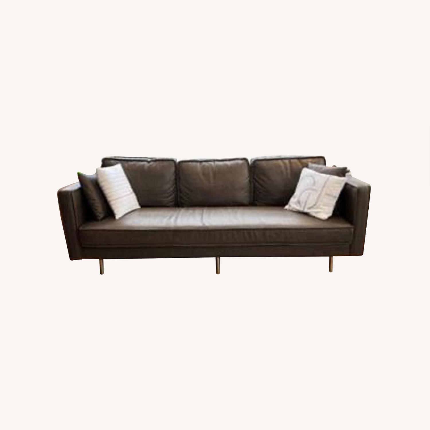Wayfair Kaitlin Vegan Leather Sofa - image-0