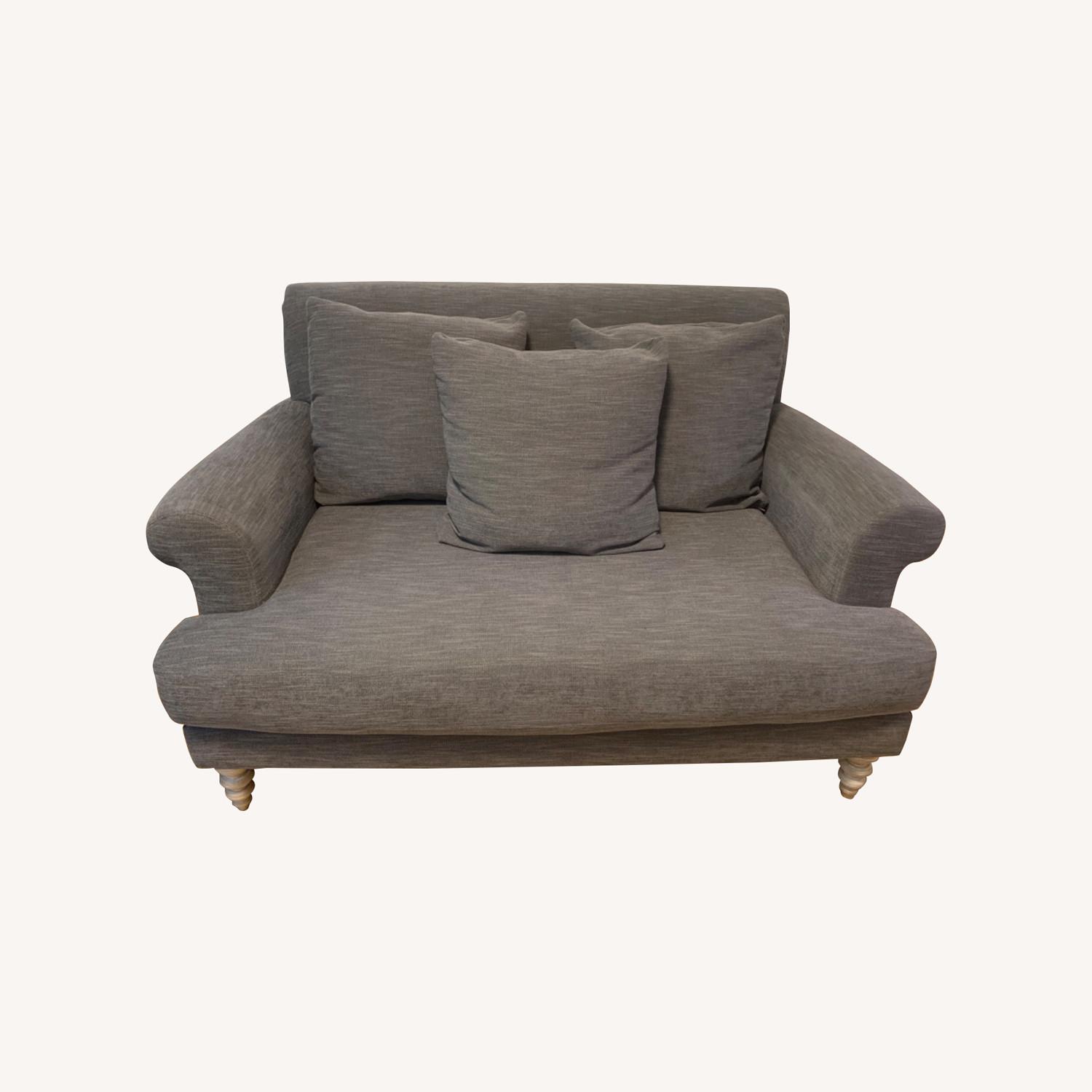 Pottery Barn Amalie Loveseat 64 AptDeco