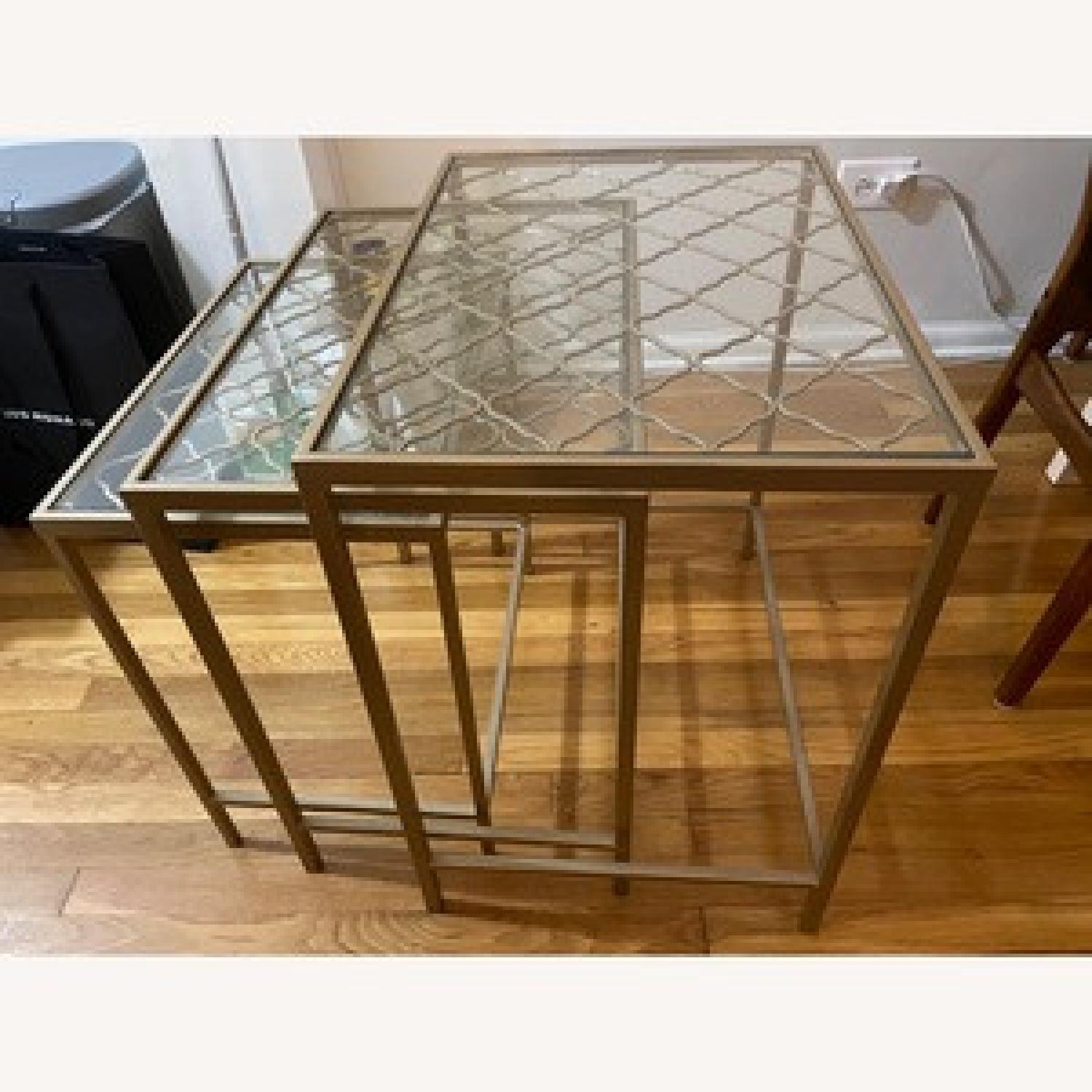Target Nested Brass Side Tables - image-3