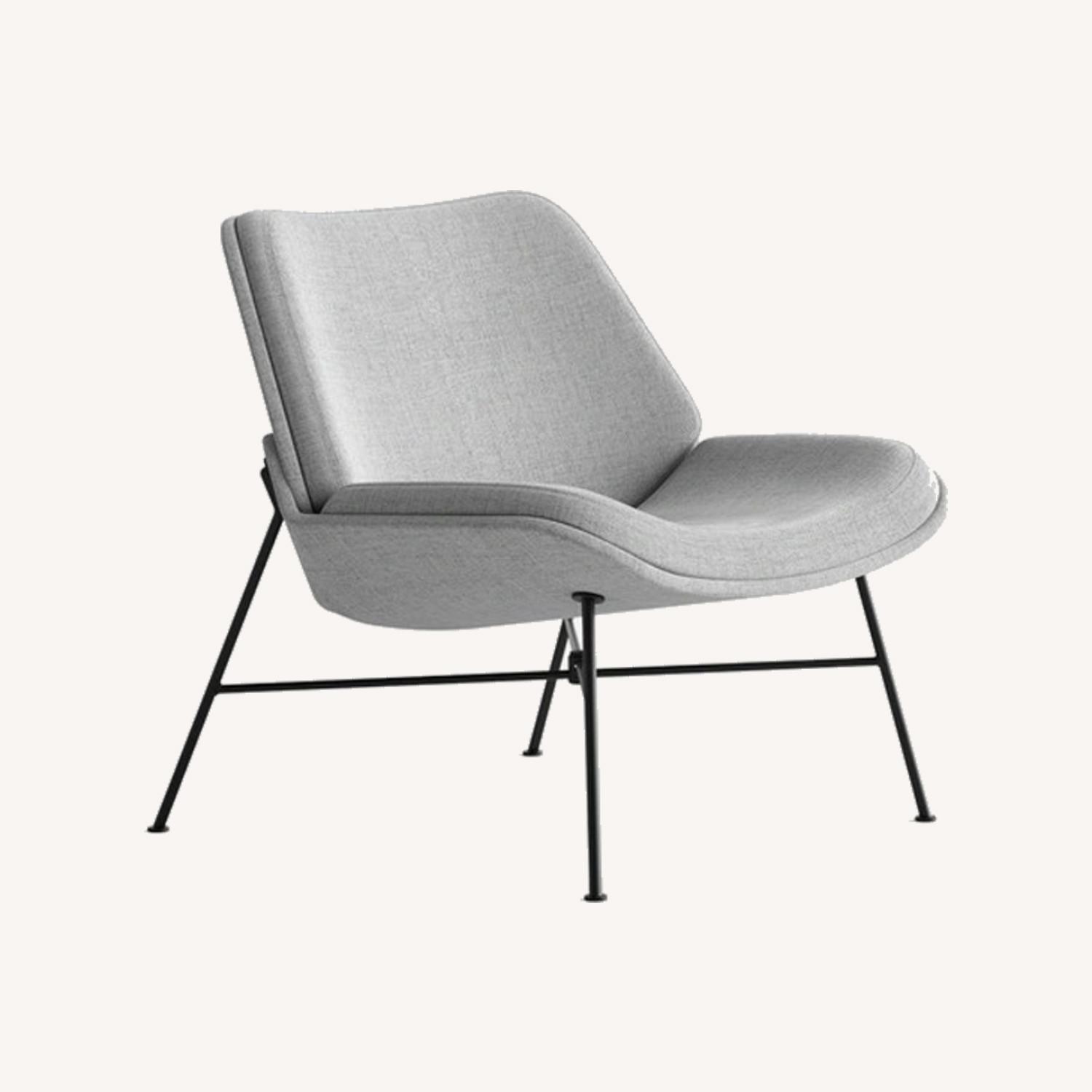 Burrow Vesper Fabric Lounge Chair - image-0