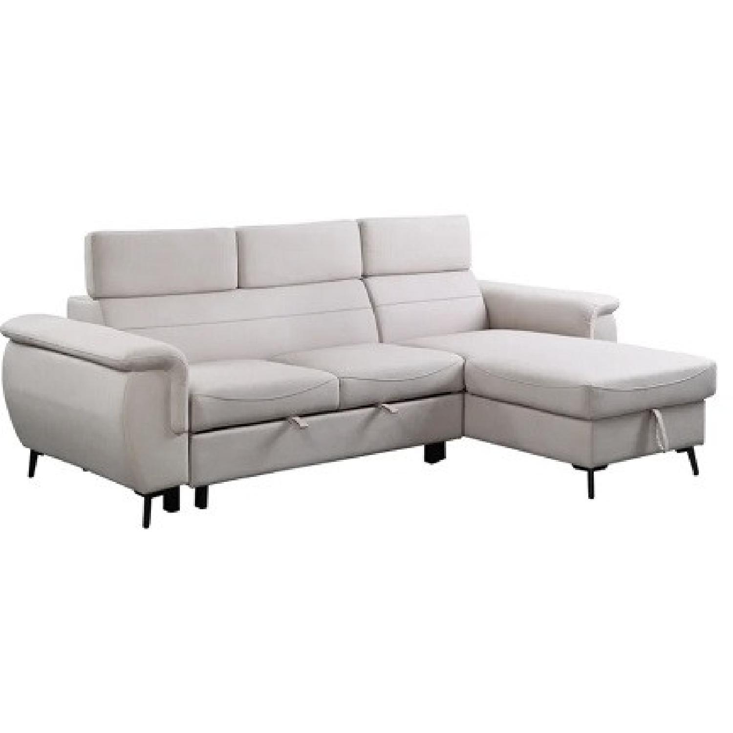 Wayfair Sectional Sleeper with Storage - image-4