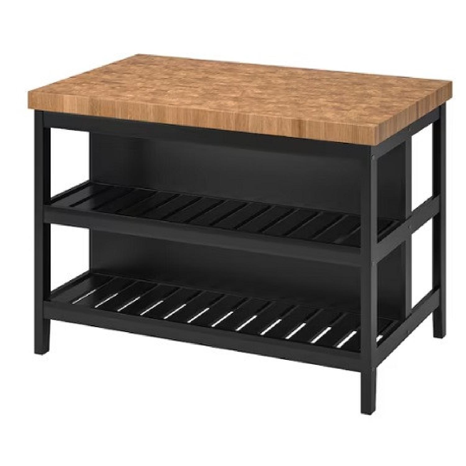 IKEA Vadholma Kitchen Island Office Desk - image-4