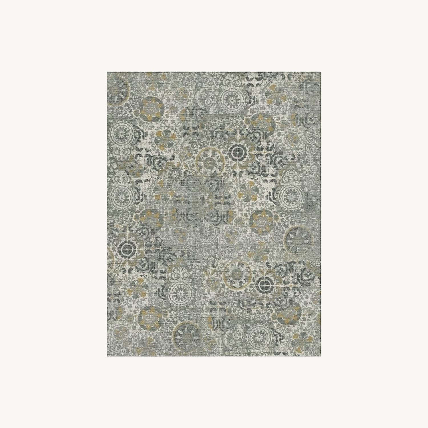 Pottery Barn Talia Hand Loomed Wool Rug, 9x12' - image-0