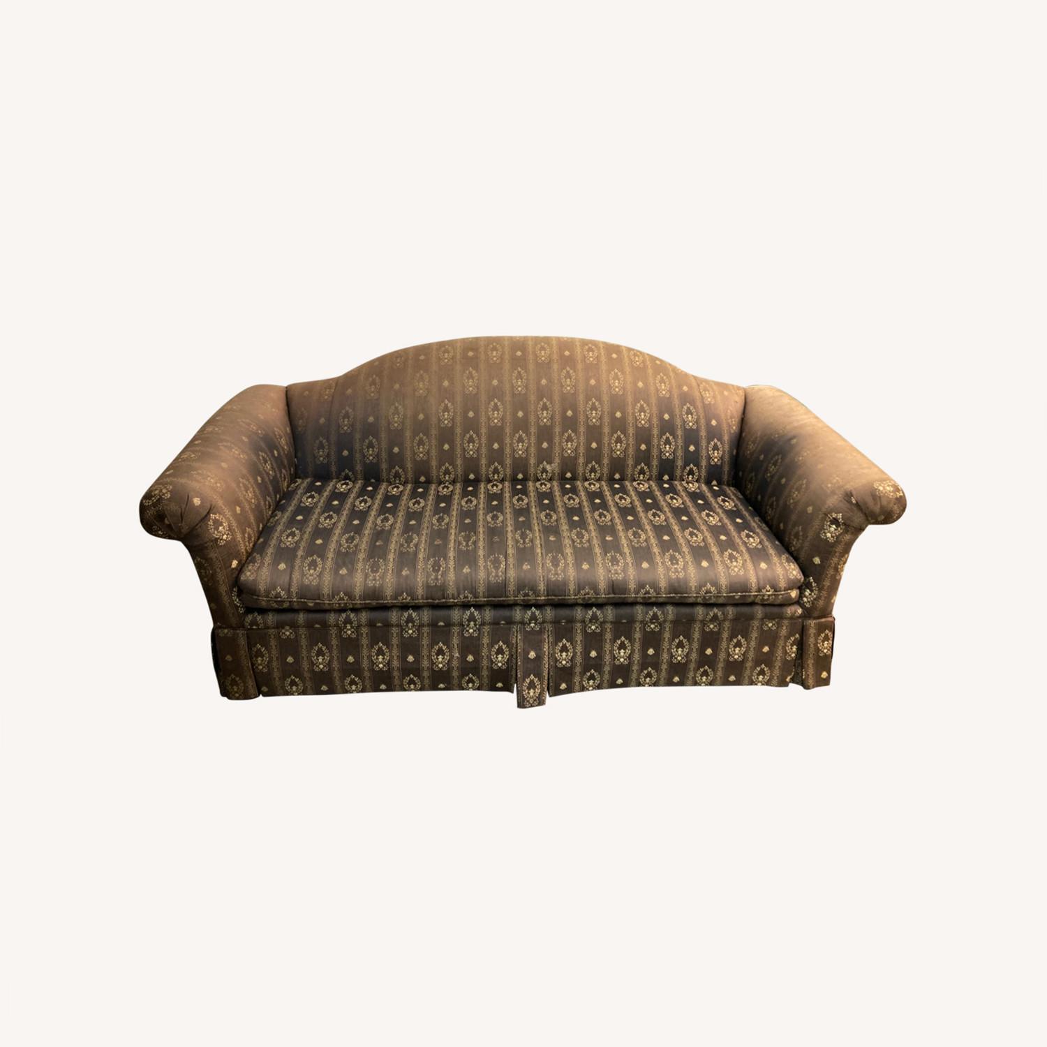 Henredon Classic Camelback Couch - image-0