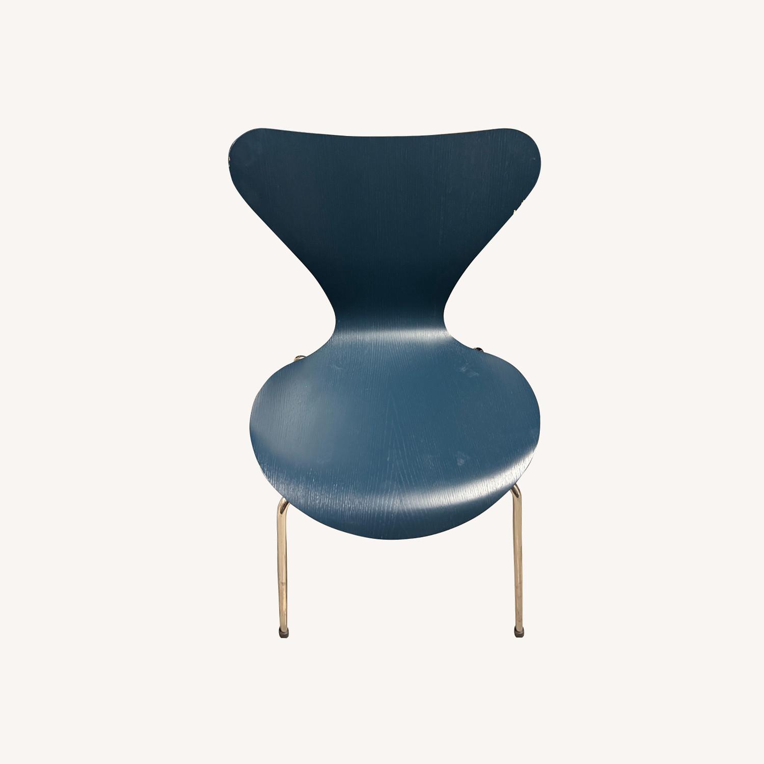 Blue Design Within Reach Series 7 Chair - image-3